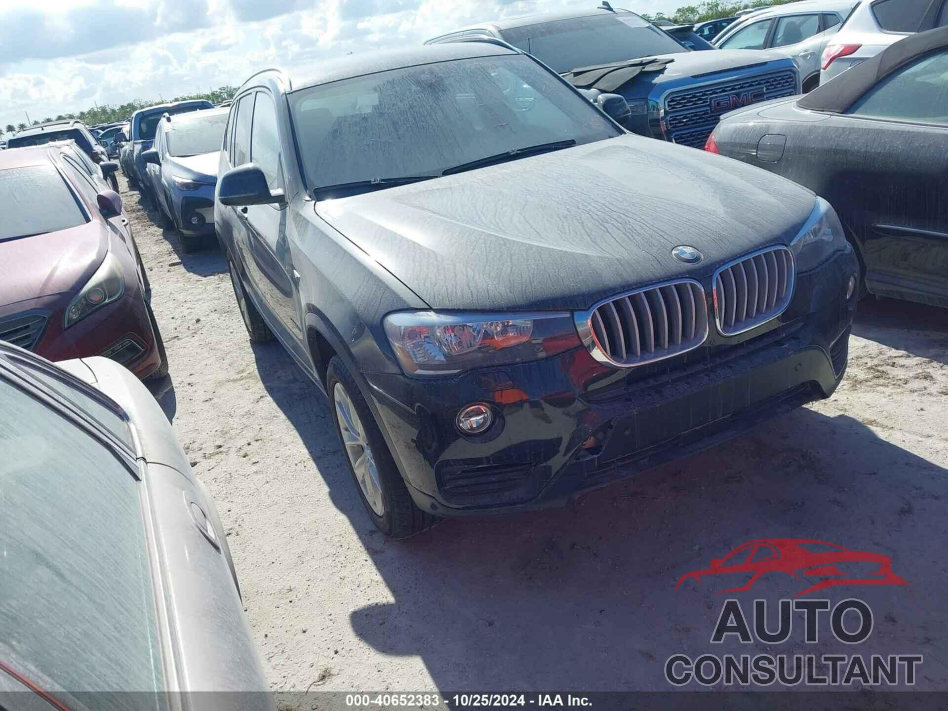 BMW X3 2017 - 5UXWX9C51H0T08046