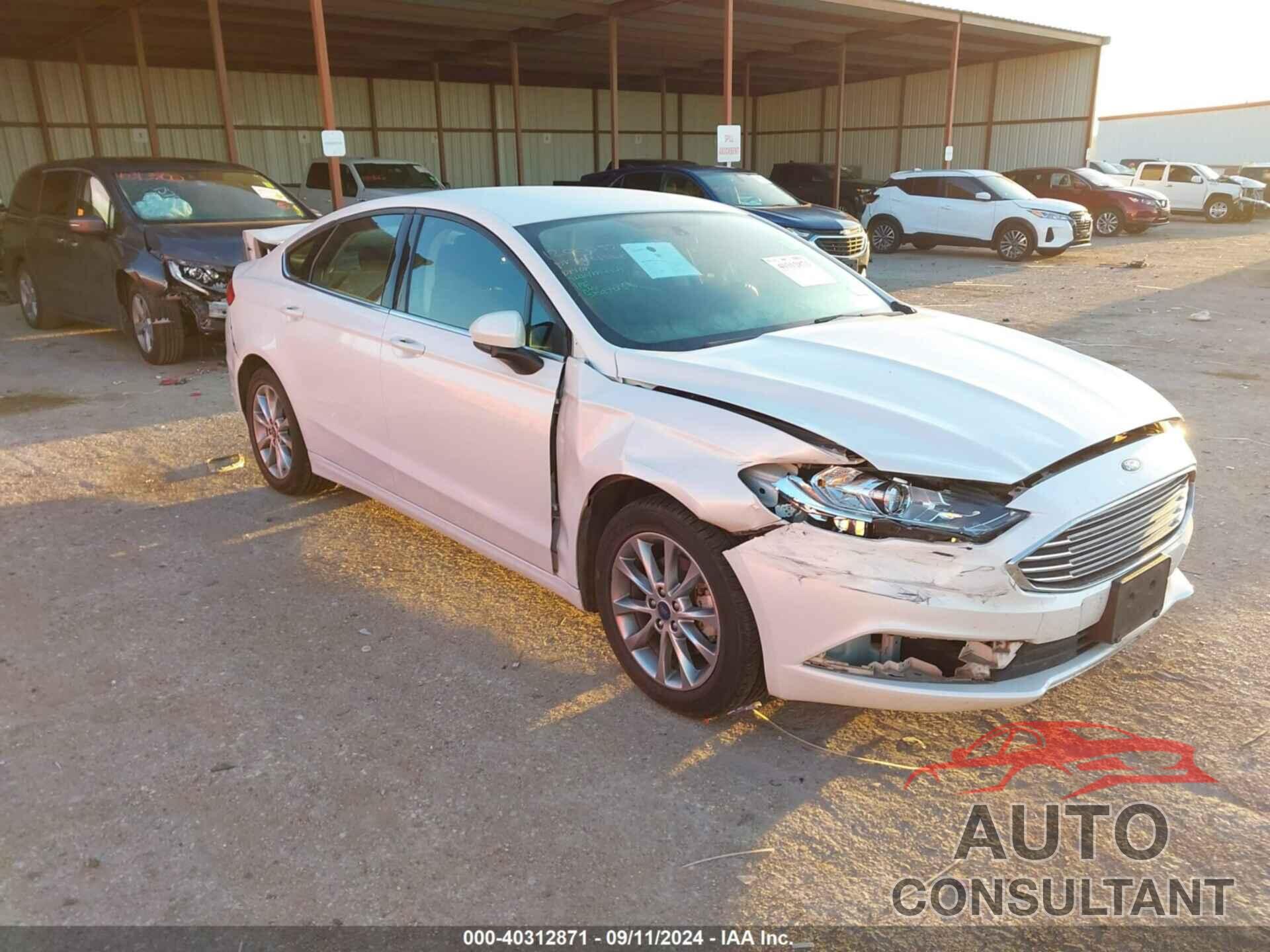 FORD FUSION 2017 - 3FA6P0H78HR379080