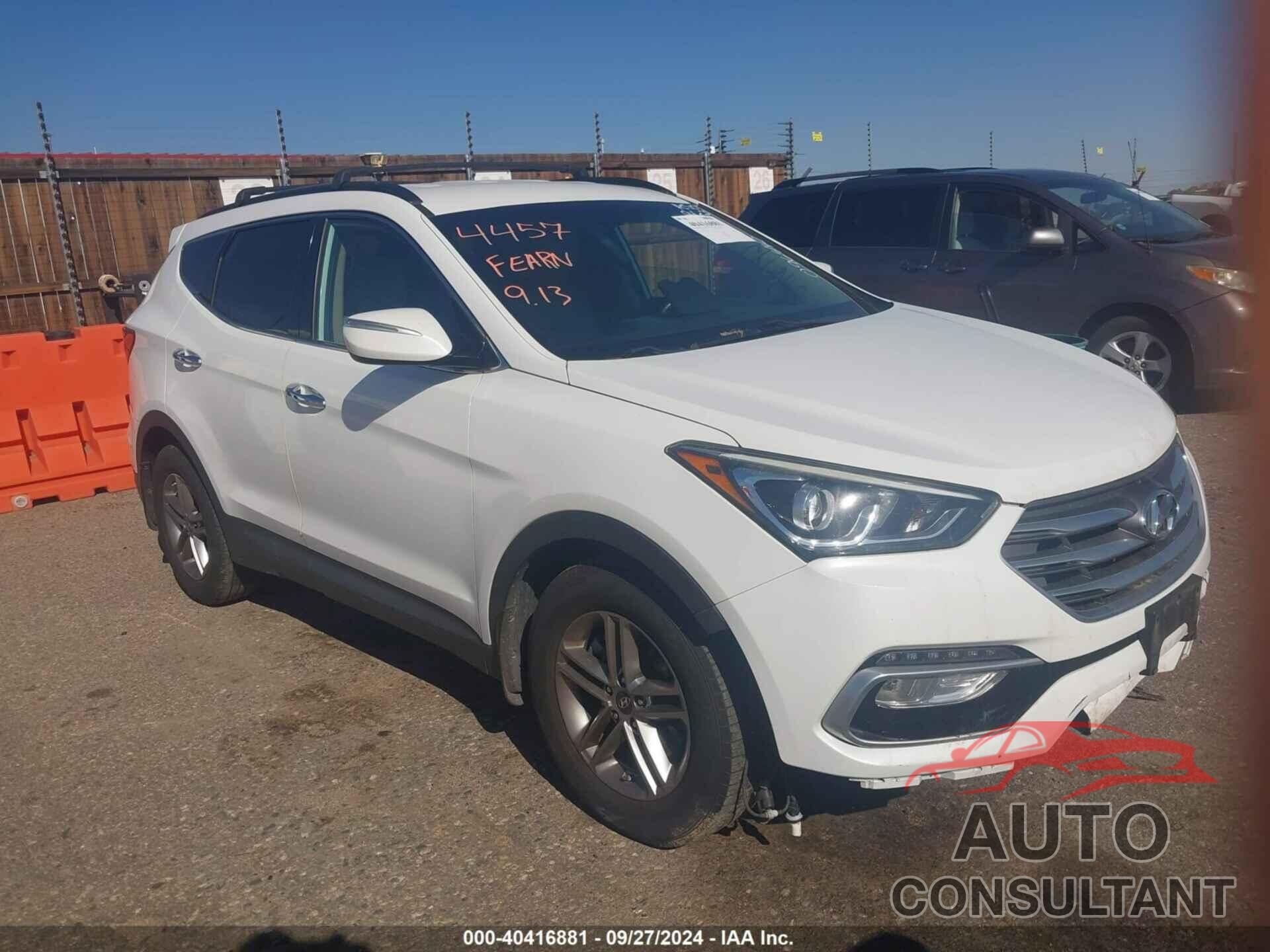 HYUNDAI SANTA FE SPORT 2018 - 5NMZU3LBXJH096442