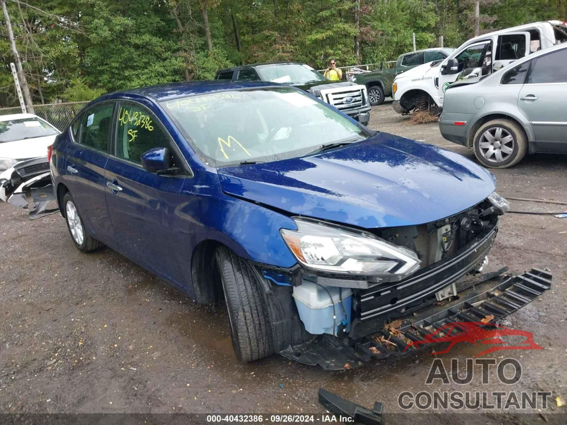 NISSAN SENTRA 2019 - 3N1AB7AP2KY327496