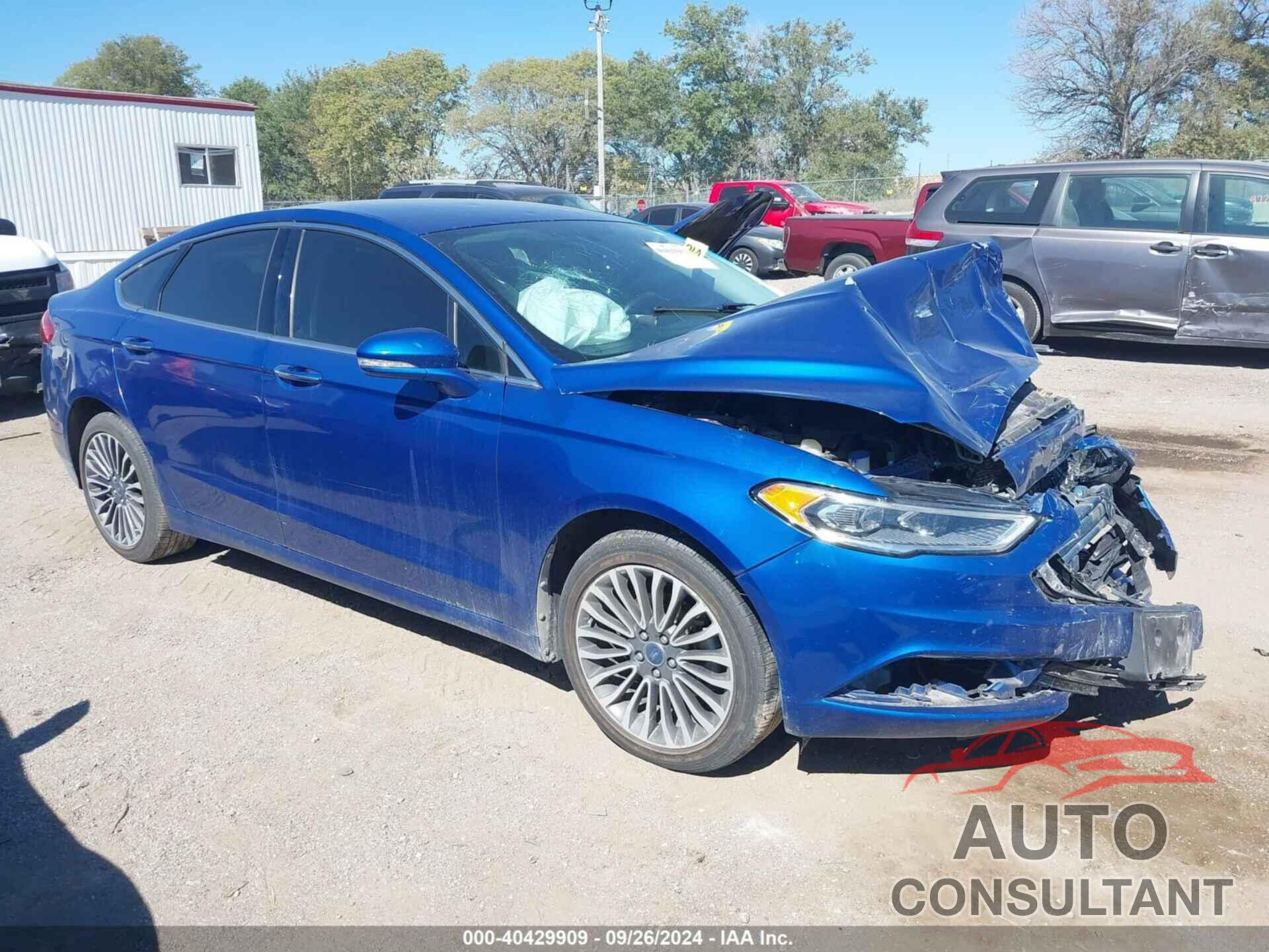 FORD FUSION 2017 - 3FA6P0T98HR264407