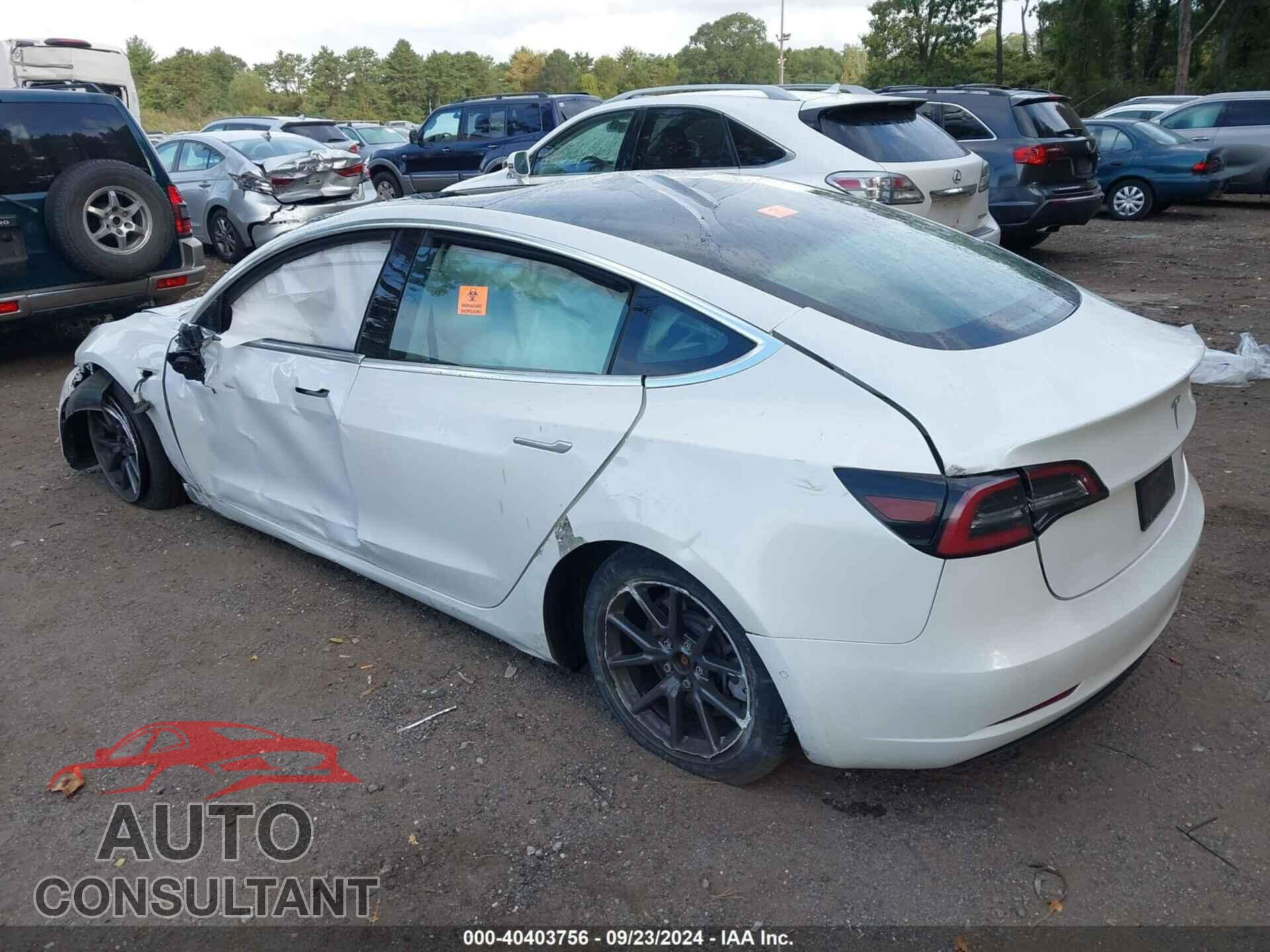 TESLA MODEL 3 2020 - 5YJ3E1EB9LF744717