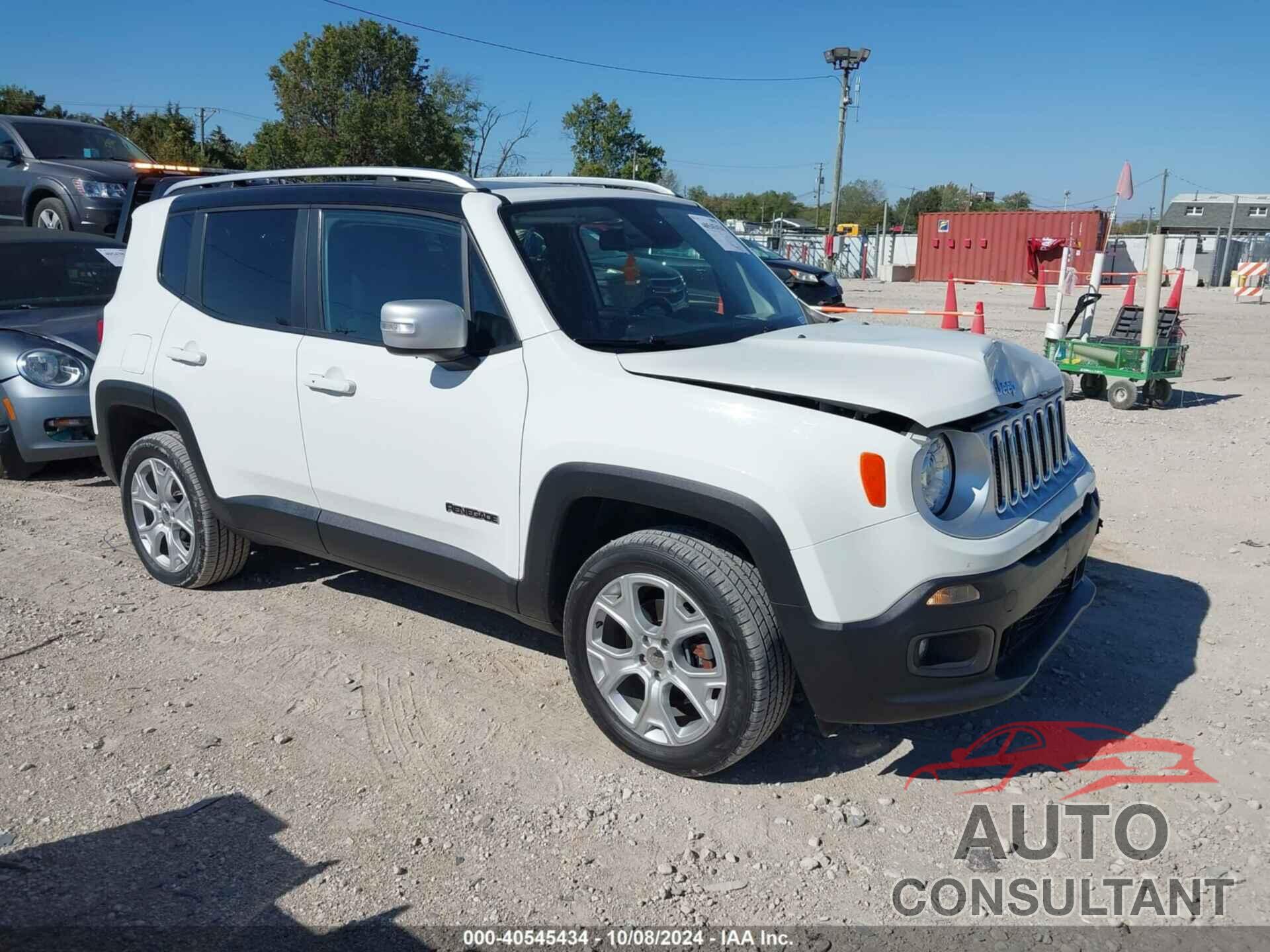 JEEP RENEGADE 2018 - ZACCJBDB1JPJ00456