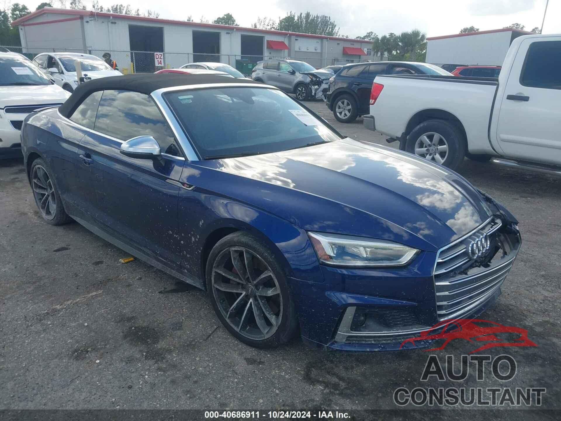 AUDI S5 2018 - WAU24GF58JN008003