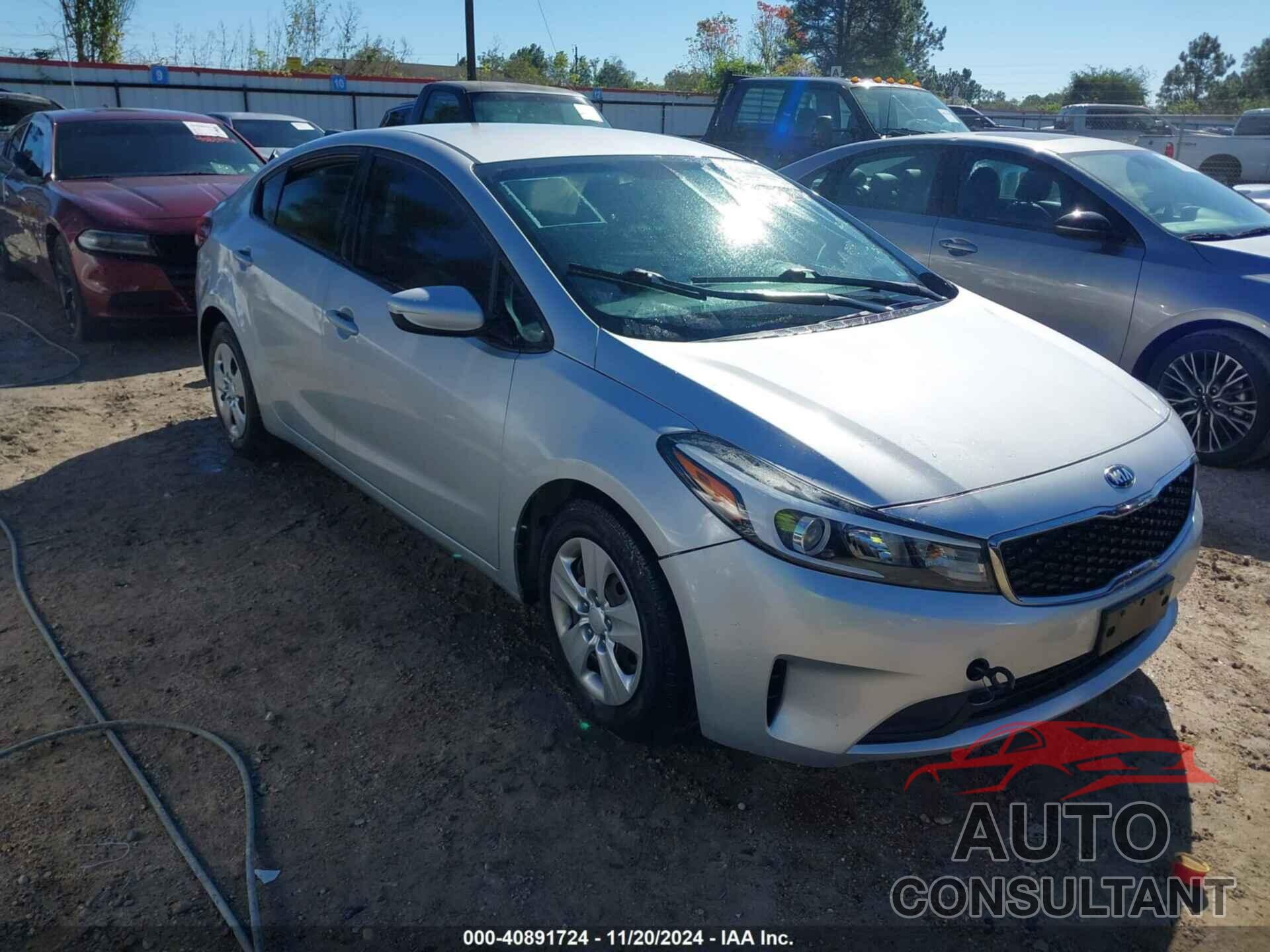 KIA FORTE 2018 - 3KPFK4A7XJE217961