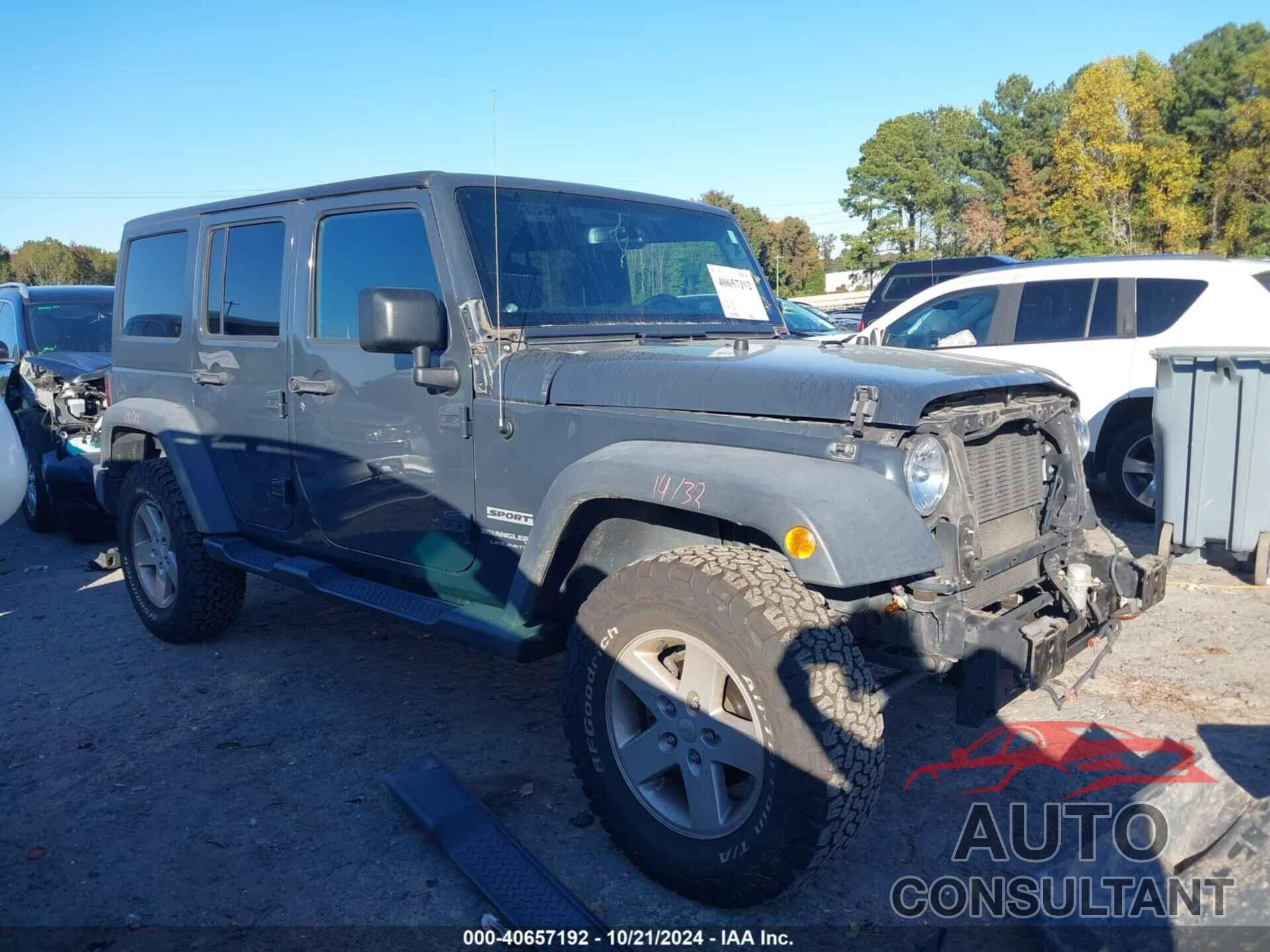 JEEP WRANGLER JK UNLIMITED 2018 - 1C4HJWDG1JL890552