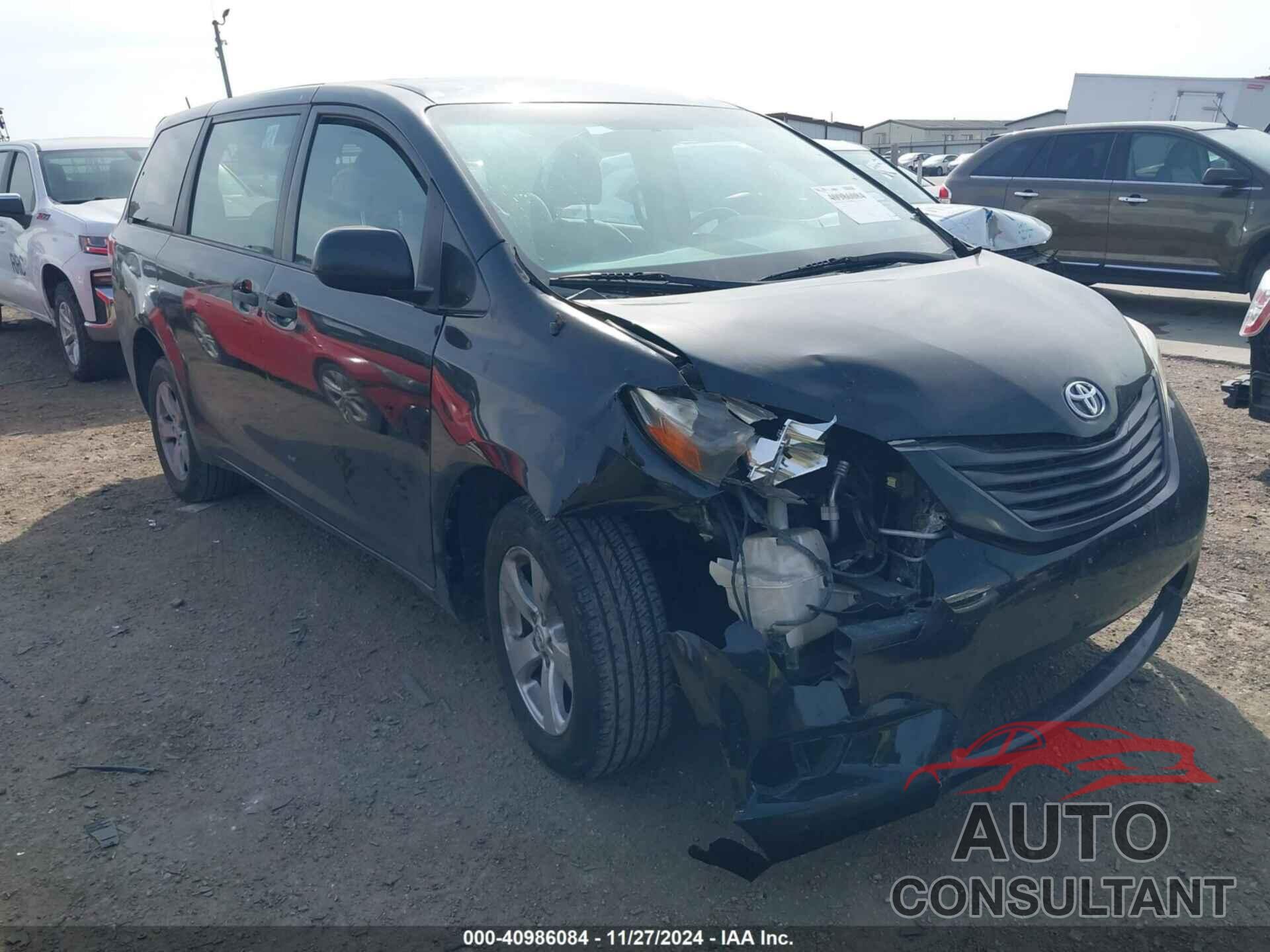 TOYOTA SIENNA 2014 - 5TDZK3DC8ES479702