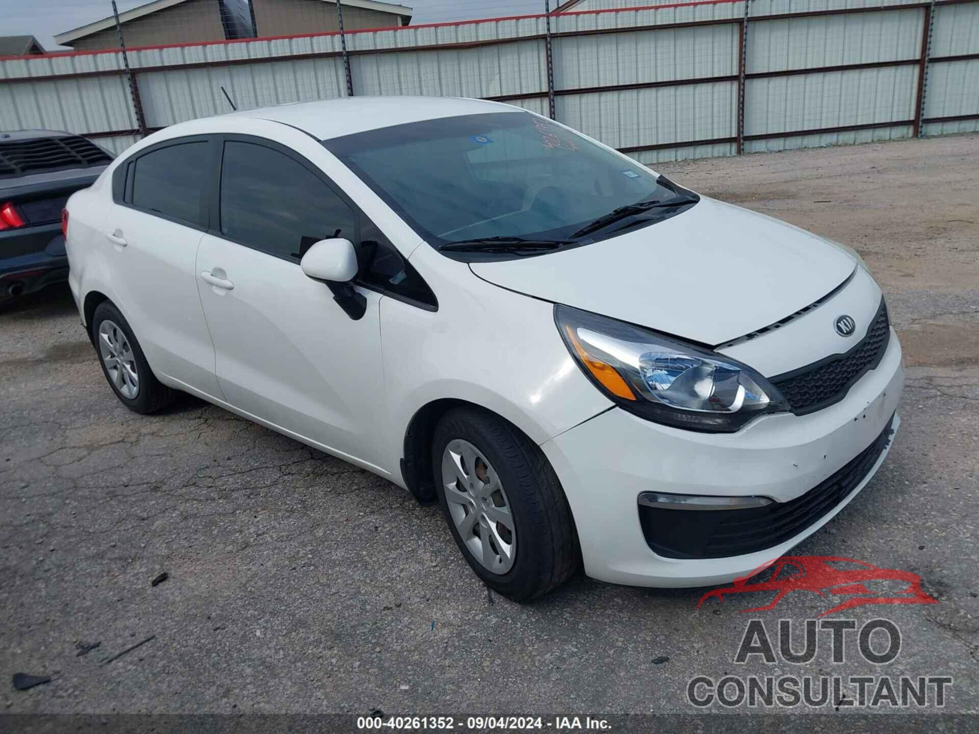 KIA RIO 2017 - KNADM4A32H6050569
