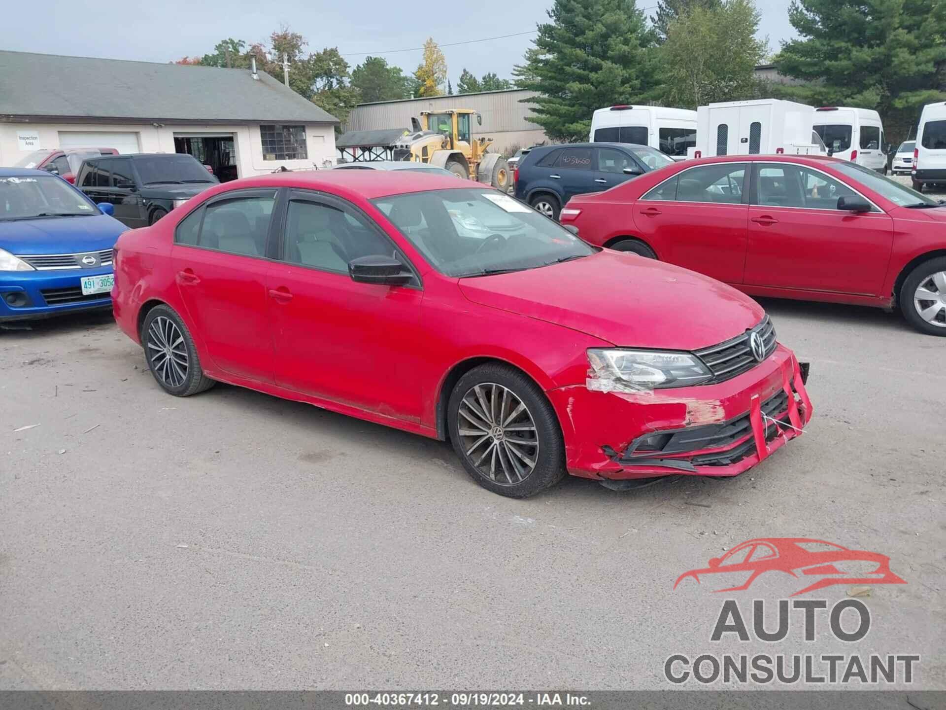 VOLKSWAGEN JETTA 2016 - 3VWD17AJ1GM274603