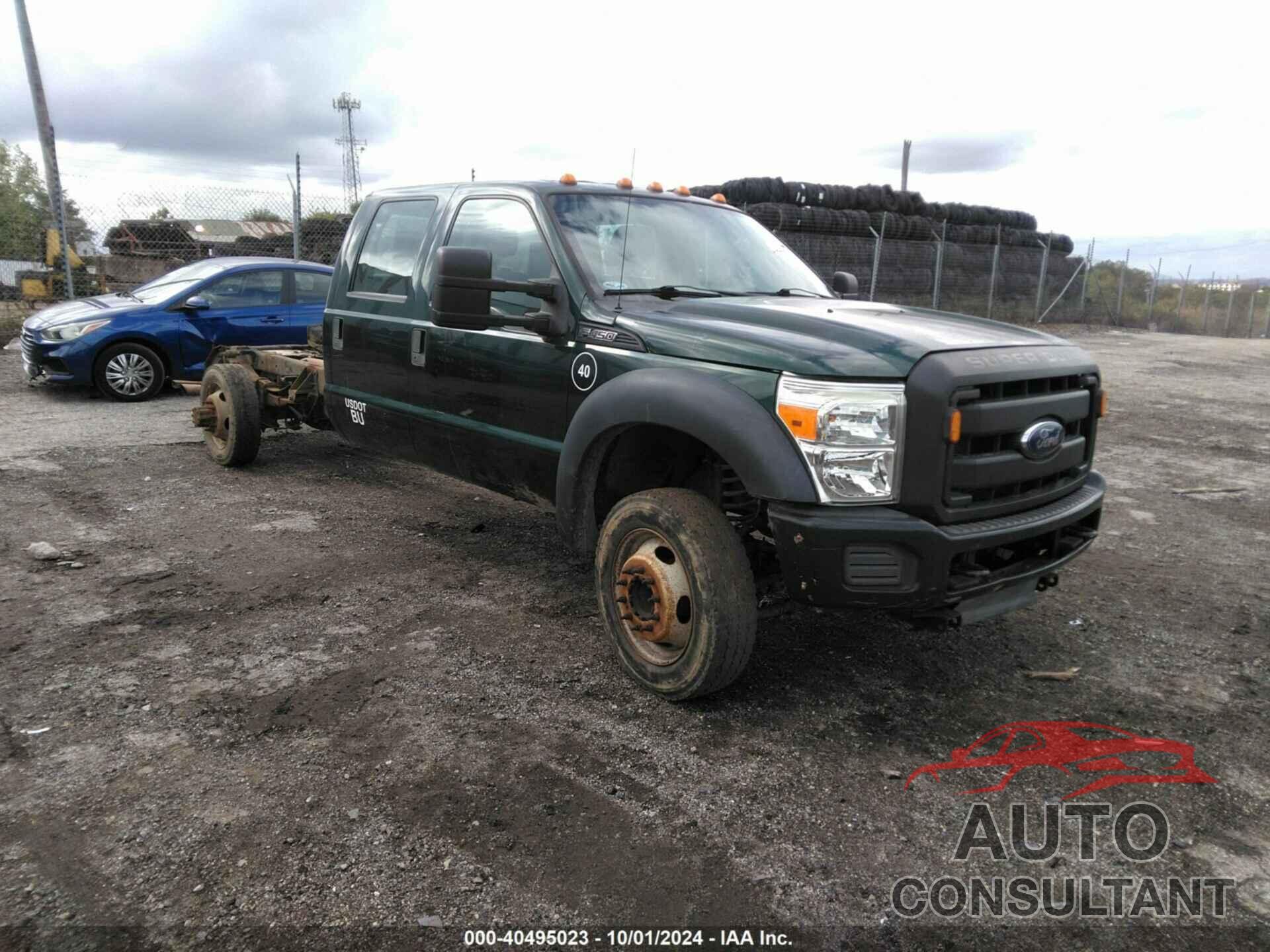 FORD F-450 CHASSIS 2015 - 1FD9W4GY6FEC59429