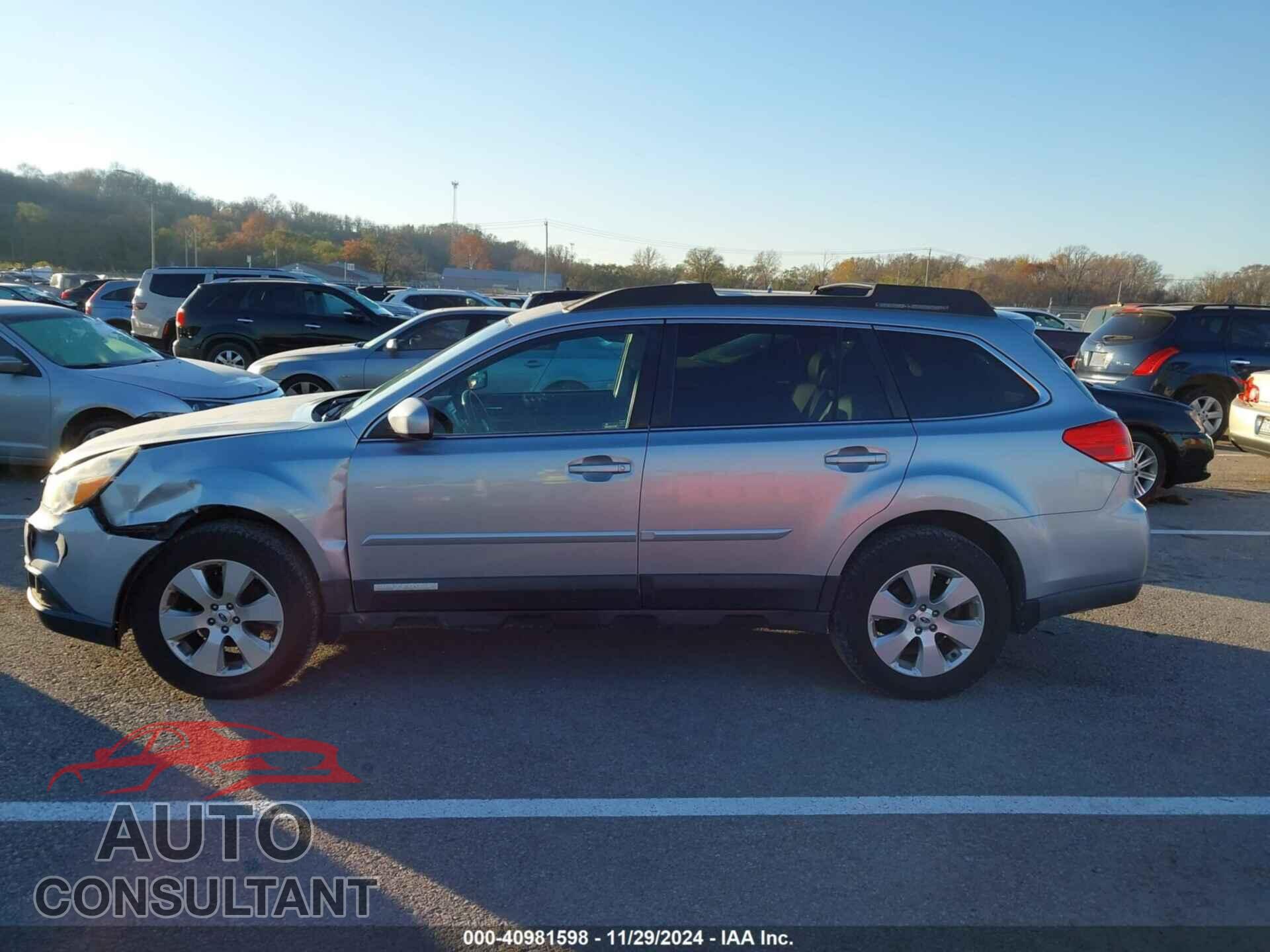 SUBARU OUTBACK 2012 - 4S4BRCKC2C3201744