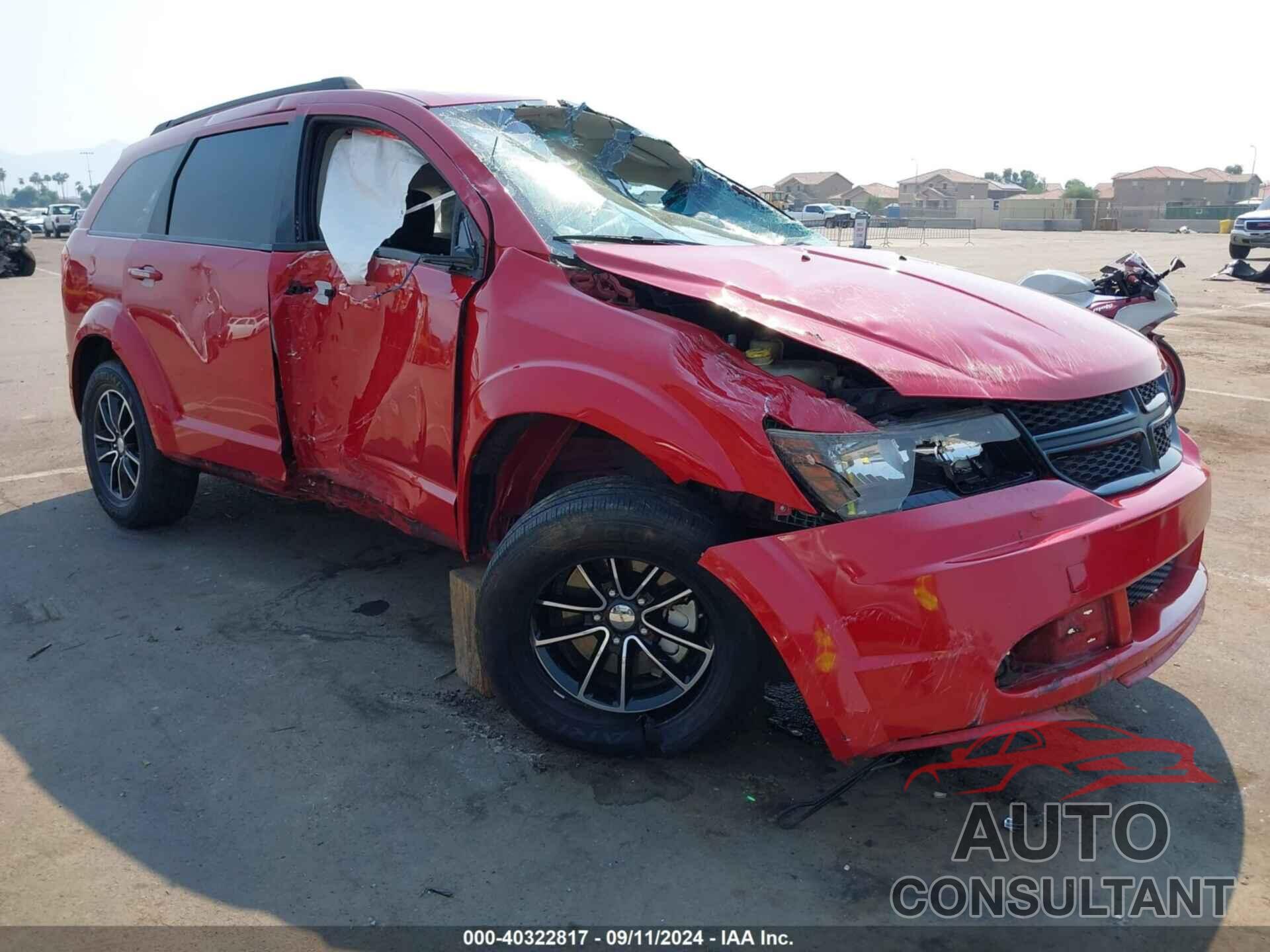 DODGE JOURNEY 2017 - 3C4PDCAB0HT599369