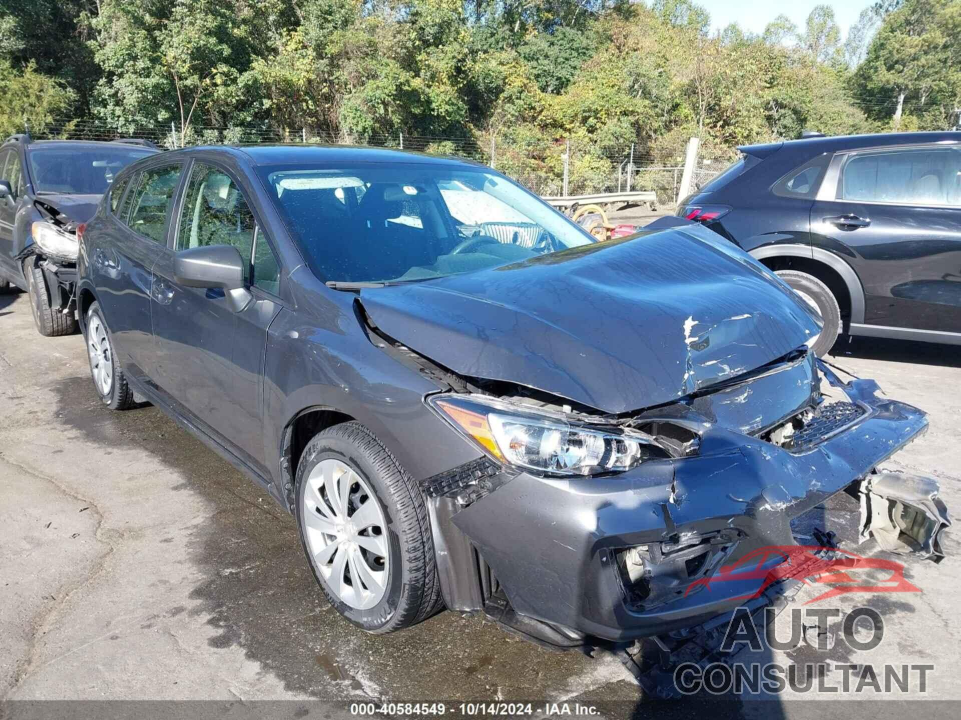 SUBARU IMPREZA 2018 - 4S3GTAA6XJ3728049