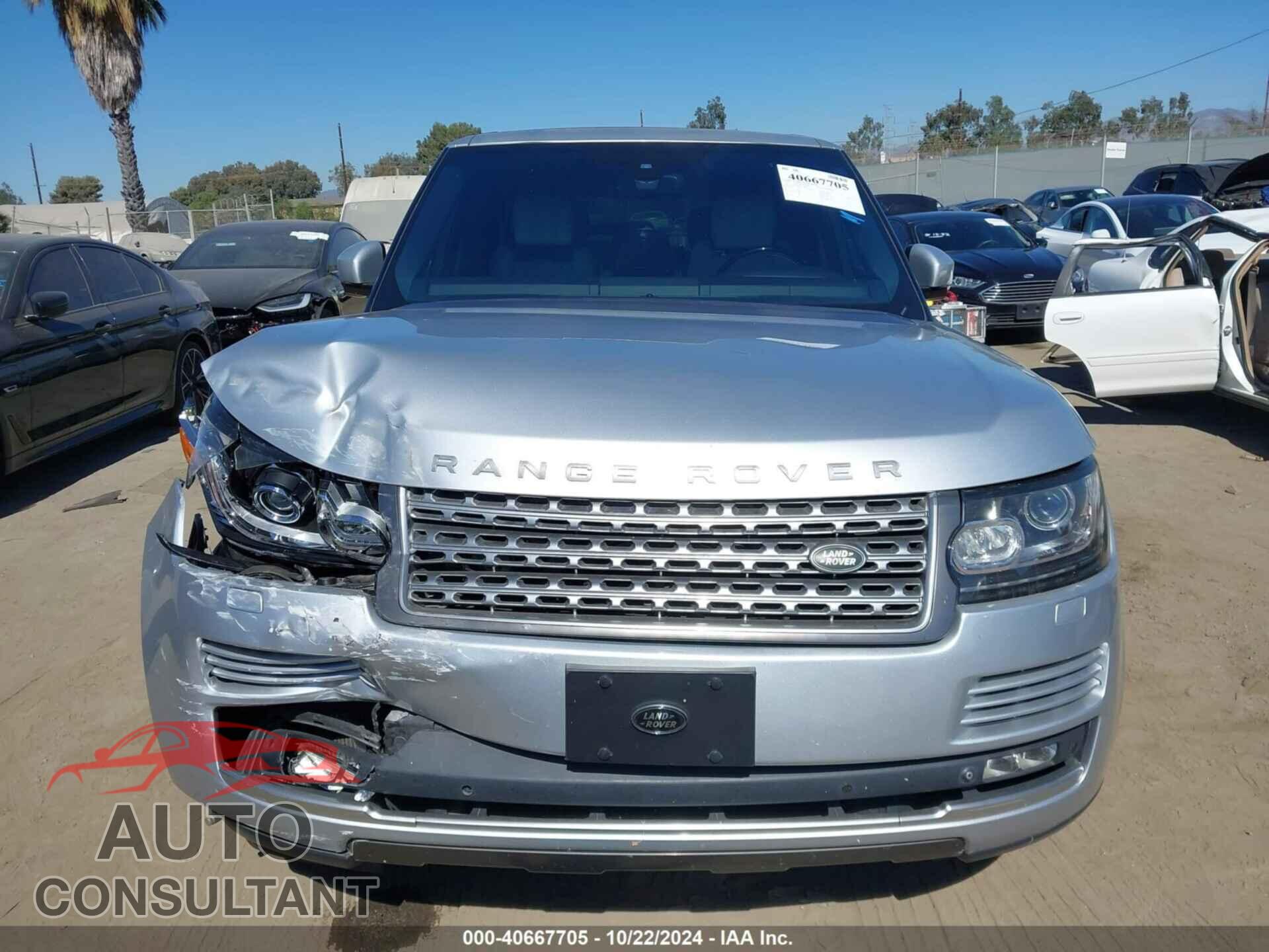 LAND ROVER RANGE ROVER 2015 - SALGS2TFXFA204689