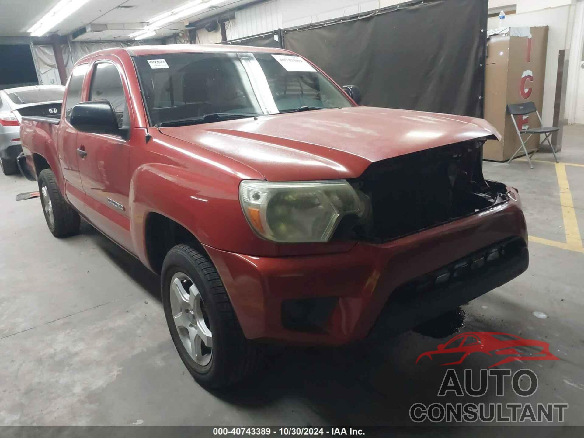 TOYOTA TACOMA 2012 - 5TFTX4CN0CX012376