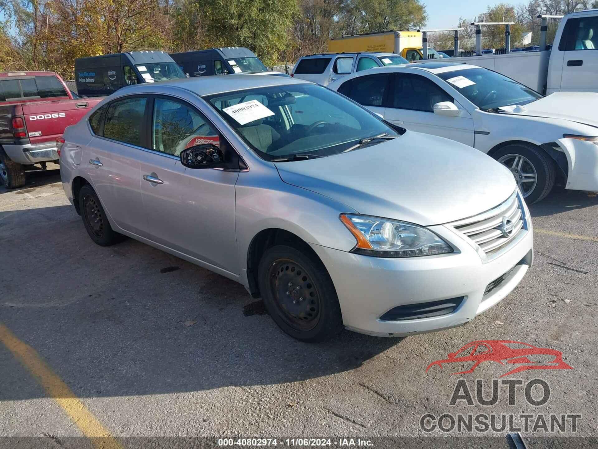 NISSAN SENTRA 2014 - 3N1AB7AP2EL680306