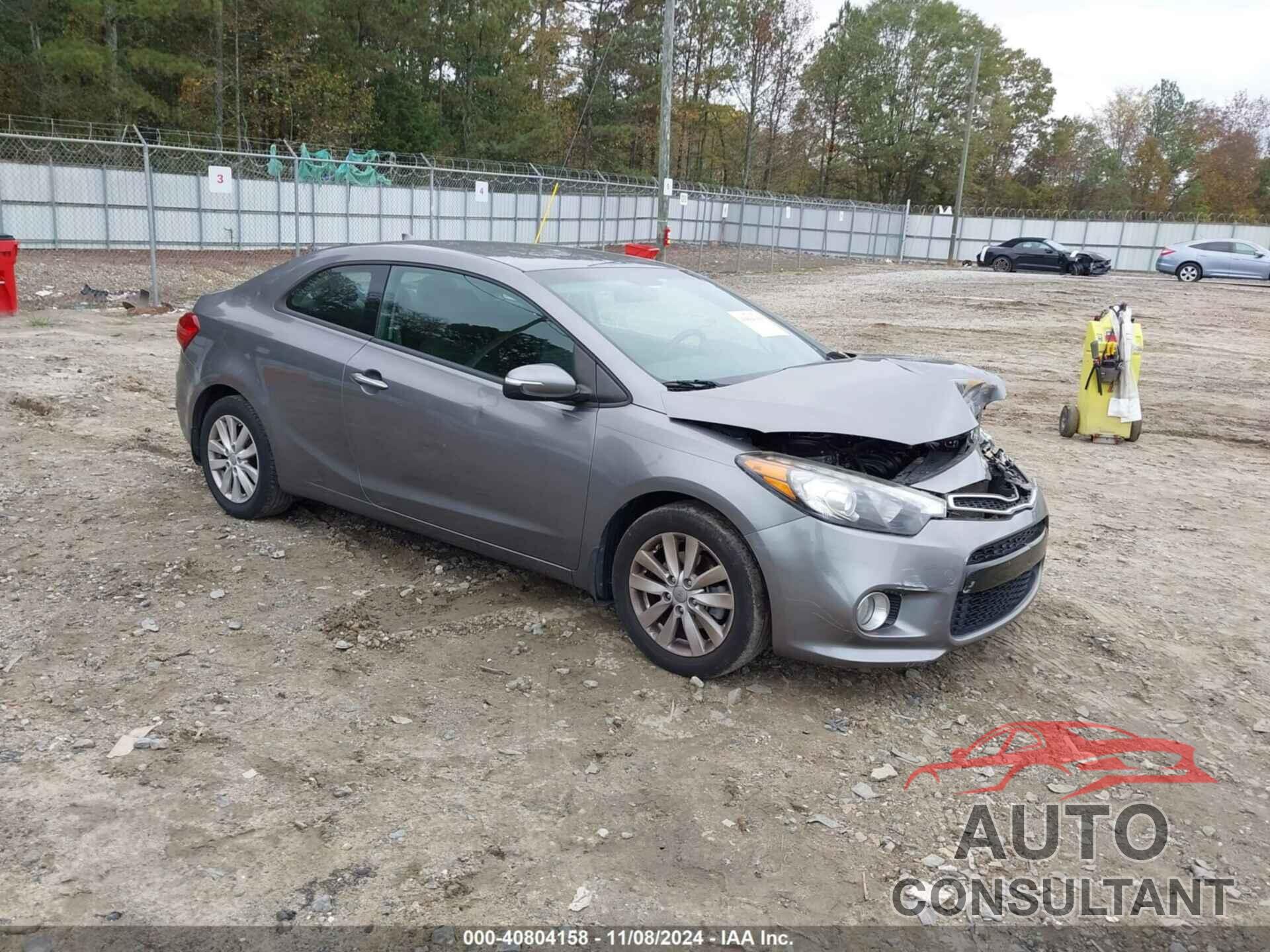 KIA FORTE KOUP 2014 - KNAFX6A83E5207826