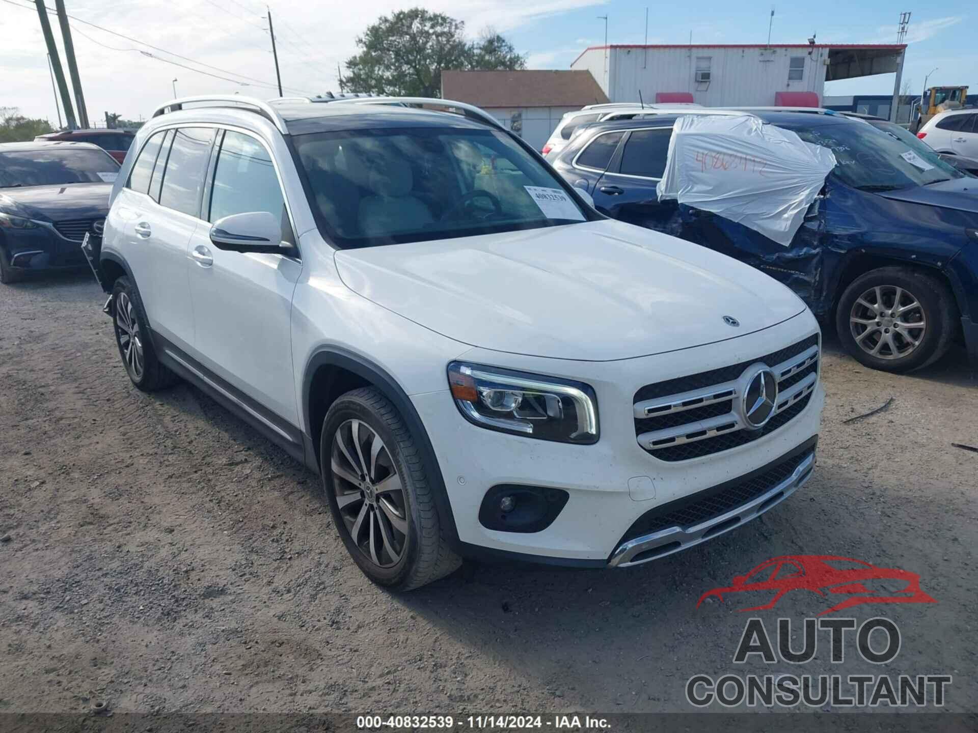 MERCEDES-BENZ GLB 250 2022 - W1N4M4HB0NW234252
