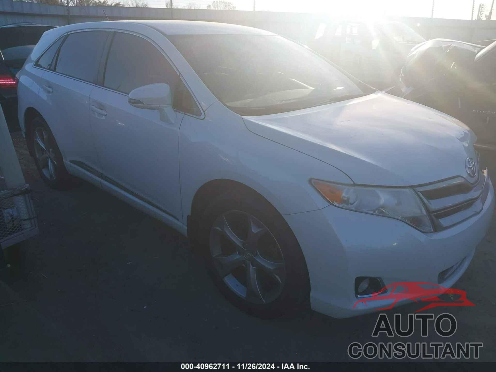 TOYOTA VENZA 2013 - 4T3ZK3BB7DU062885