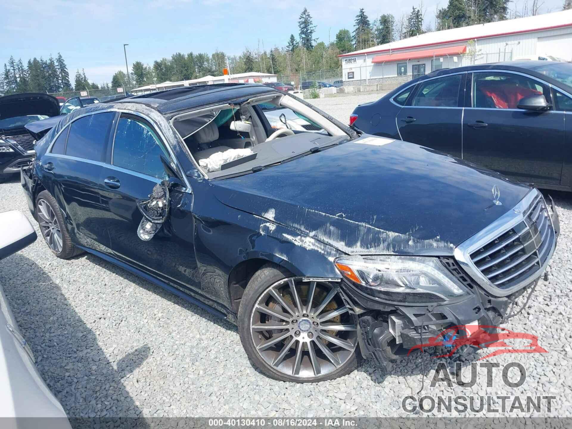 MERCEDES-BENZ S 550 2016 - WDDUG8CB4GA223063