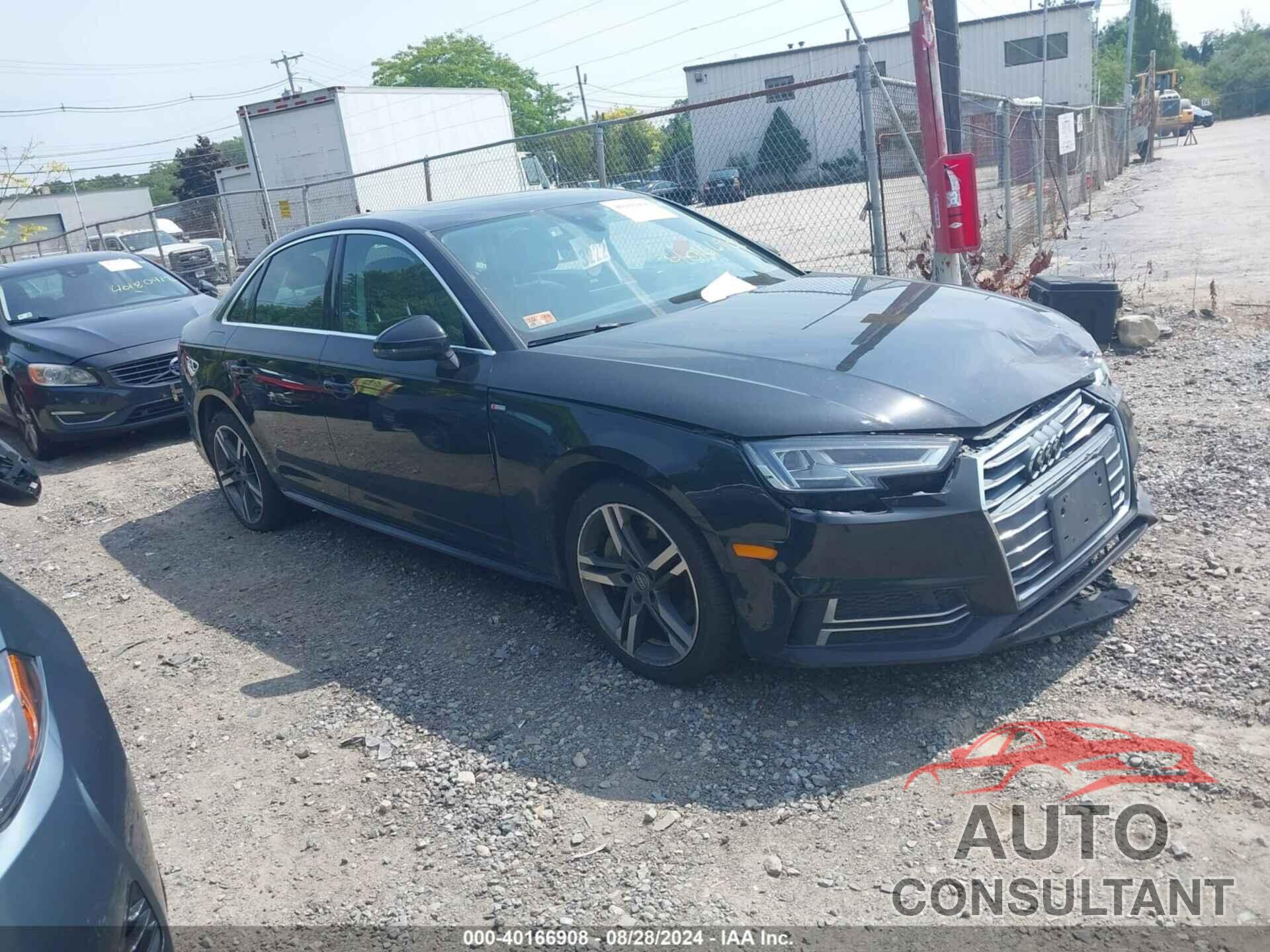 AUDI A4 2017 - WAUENAF44HN048412