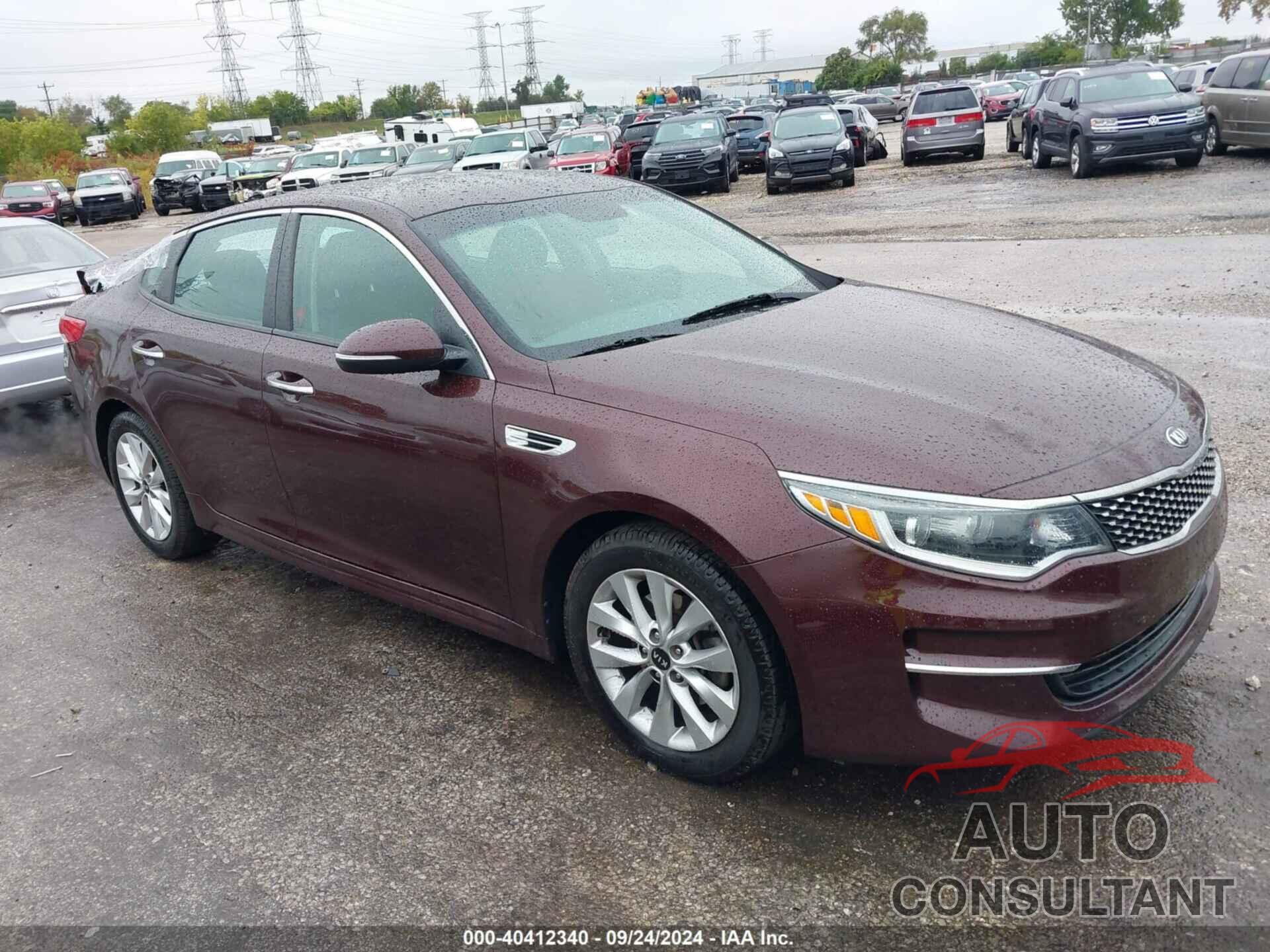 KIA OPTIMA 2018 - 5XXGT4L33JG266843