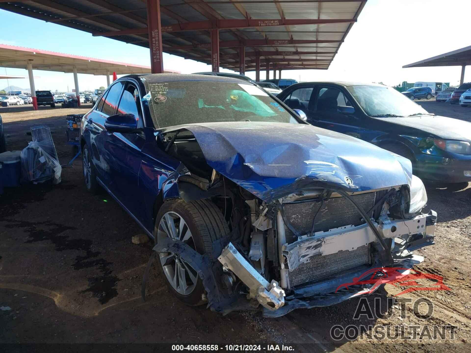MERCEDES-BENZ C 300 2018 - 55SWF4JB4JU255655