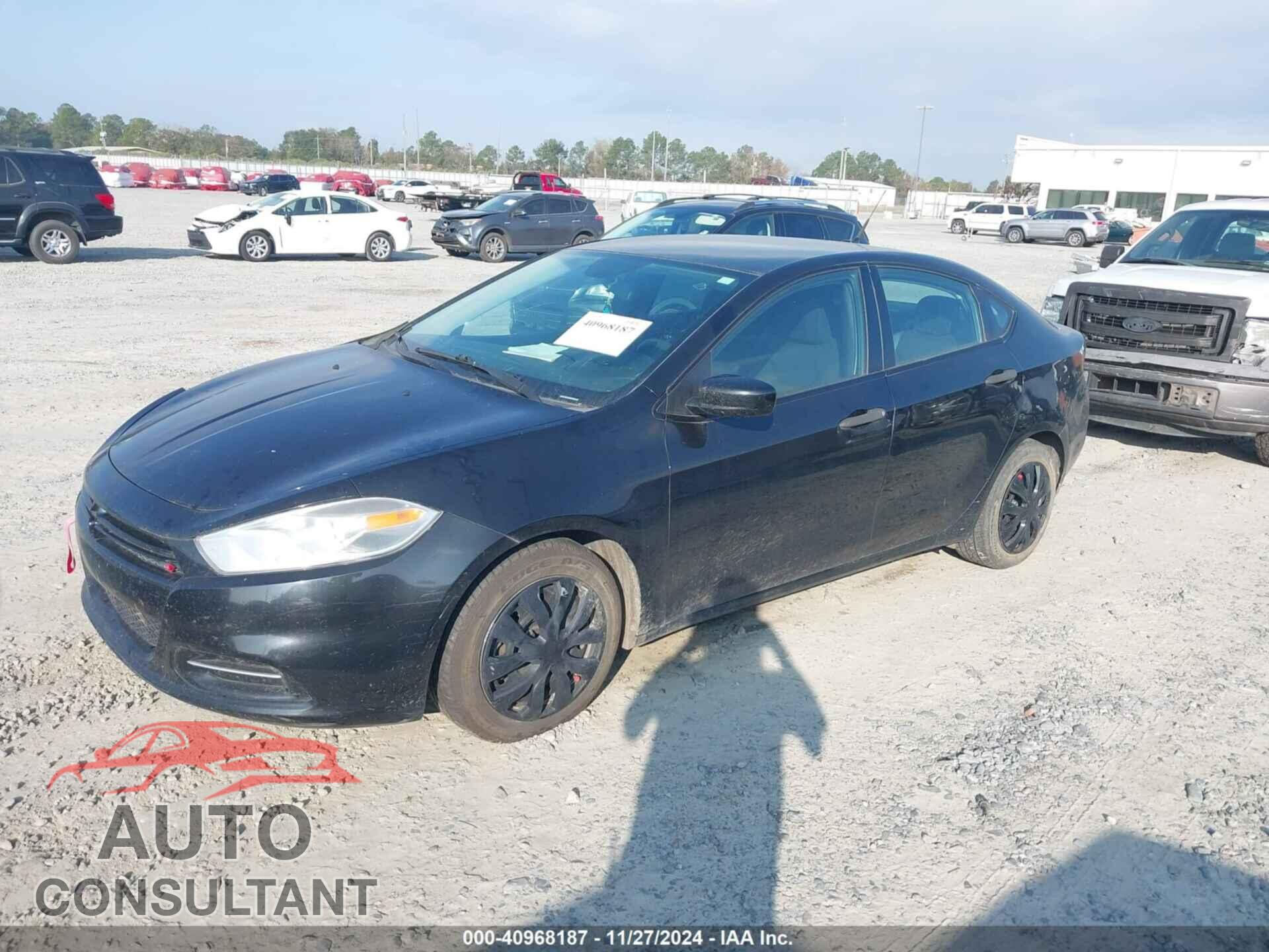 DODGE DART 2013 - 1C3CDFAA3DD175681