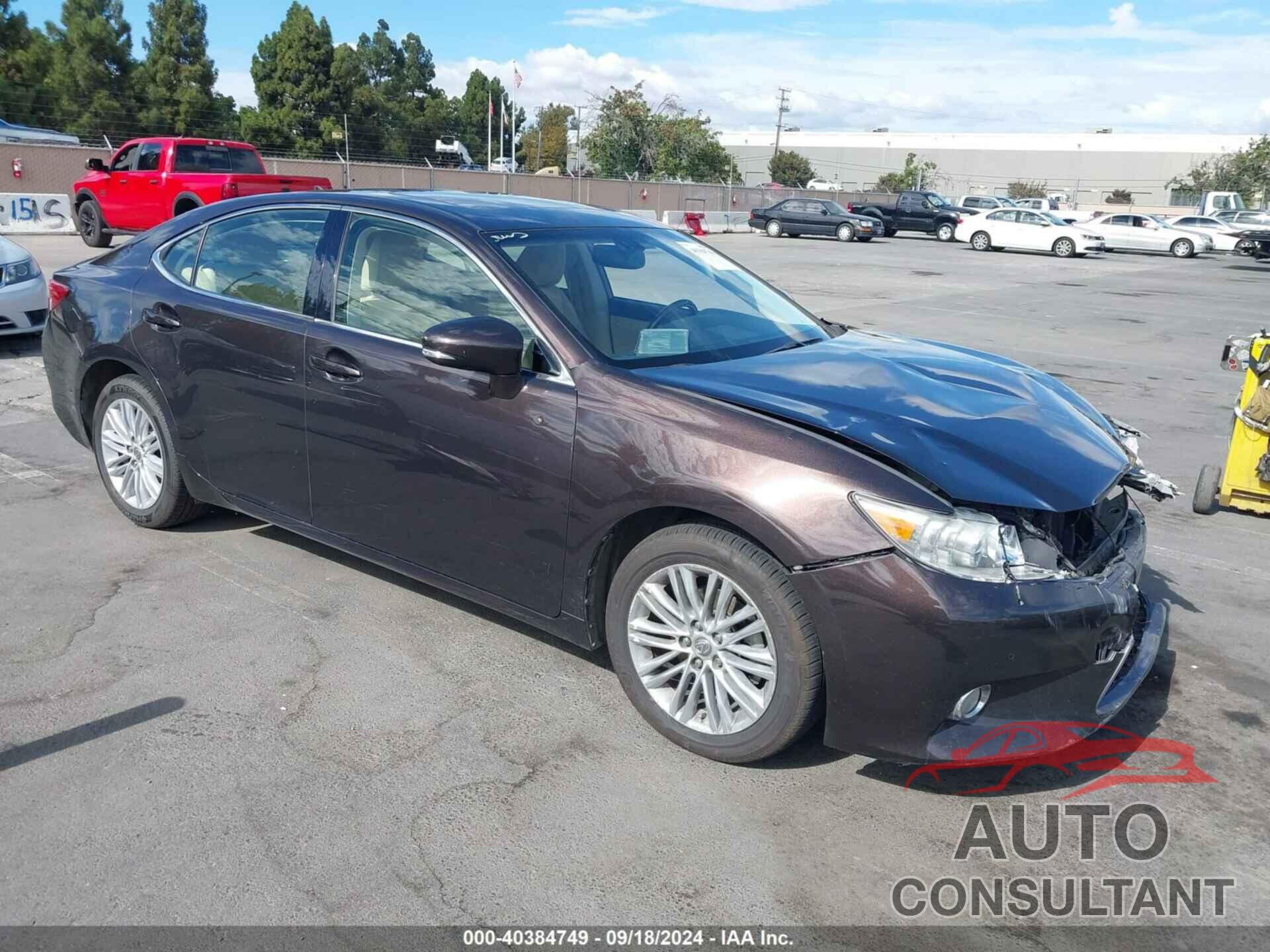 LEXUS ES 350 2013 - JTHBK1GG1D2023632