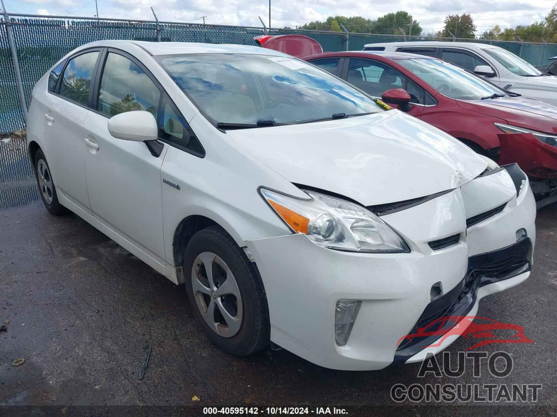 TOYOTA PRIUS 2014 - JTDKN3DU1E1739968