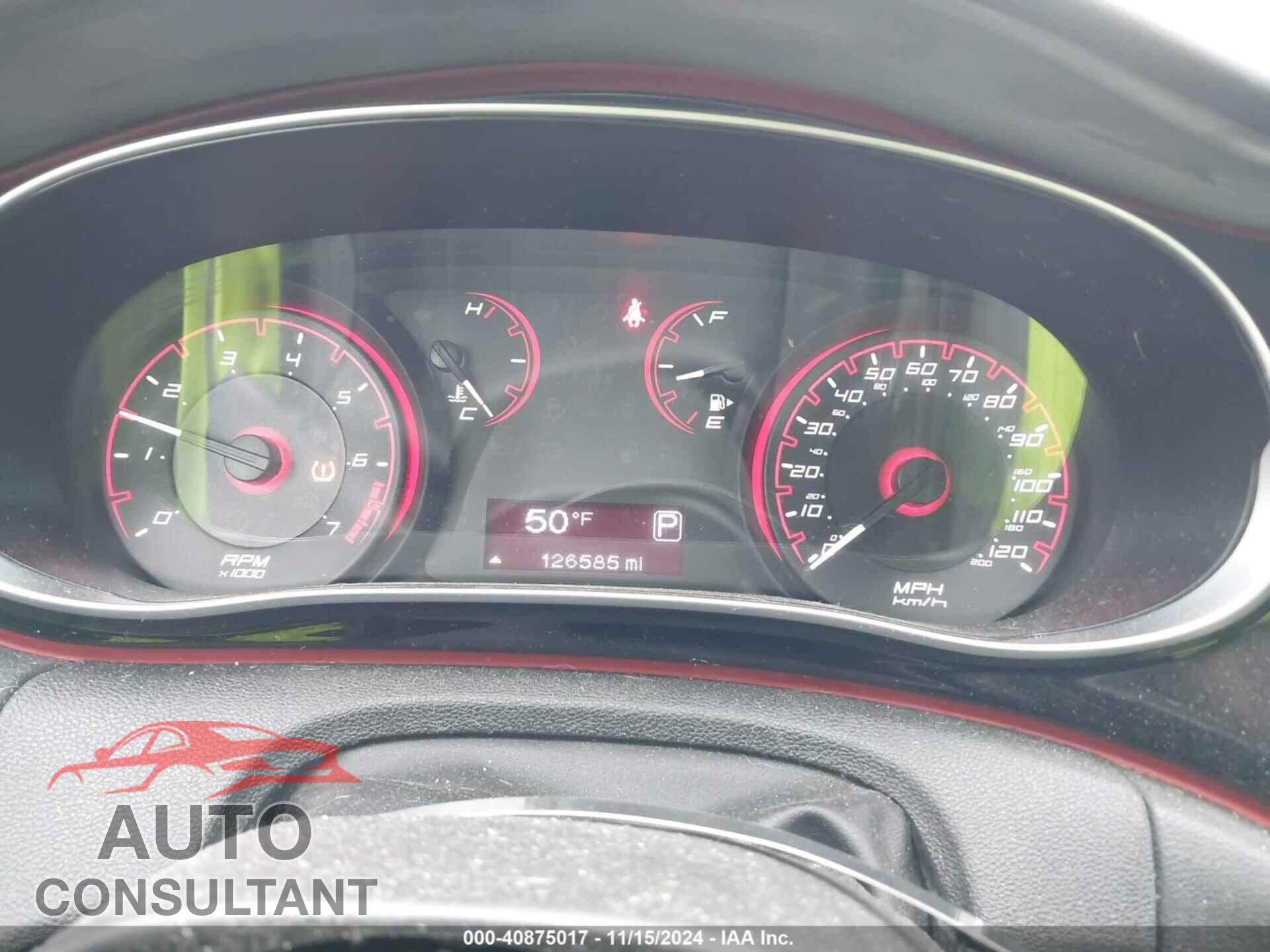 DODGE DART 2015 - 1C3CDFBB4FD222470