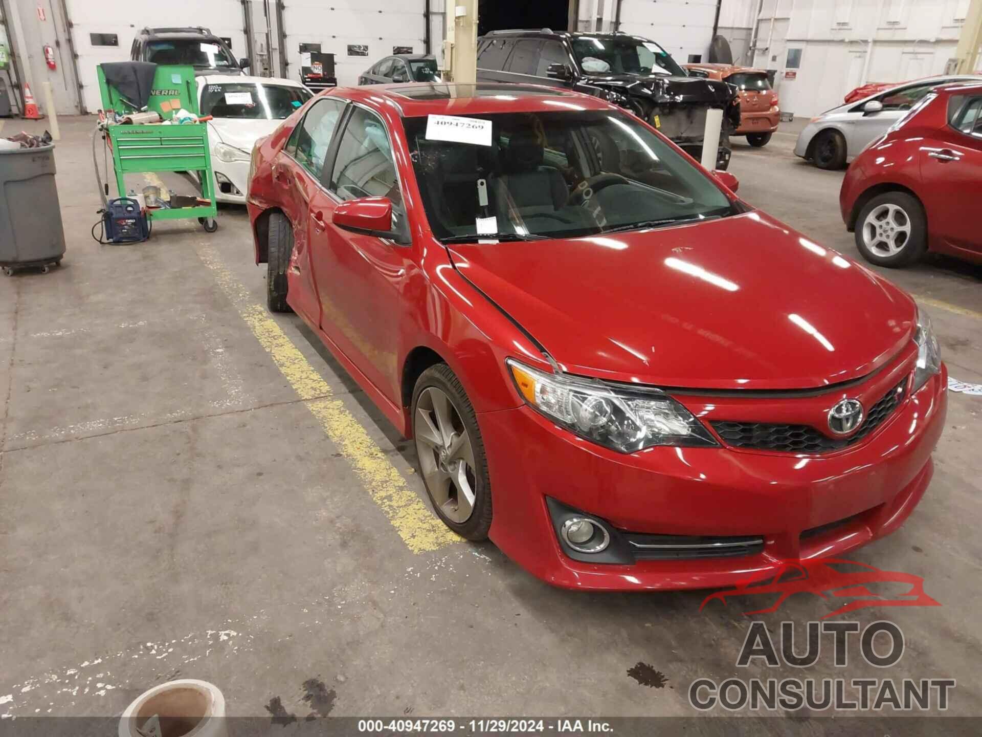 TOYOTA CAMRY 2012 - 4T1BF1FK0CU620944