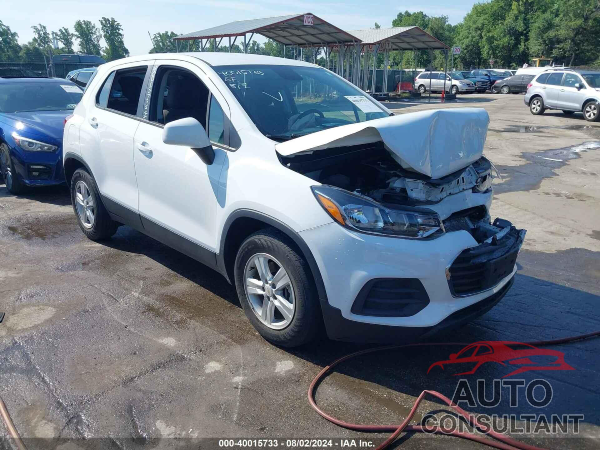 CHEVROLET TRAX 2020 - KL7CJKSB0LB024258