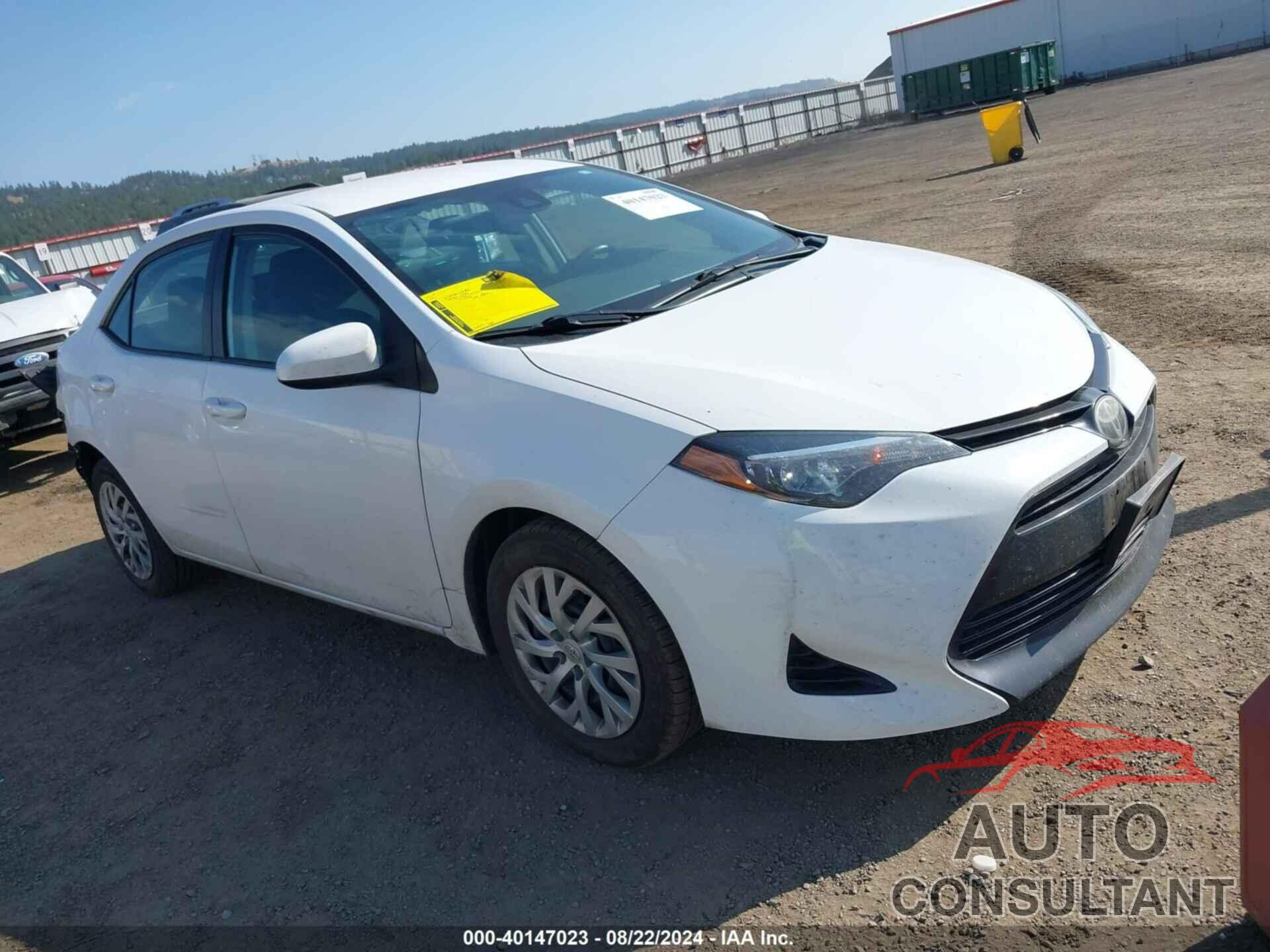 TOYOTA COROLLA 2017 - 2T1BURHE0HC911481