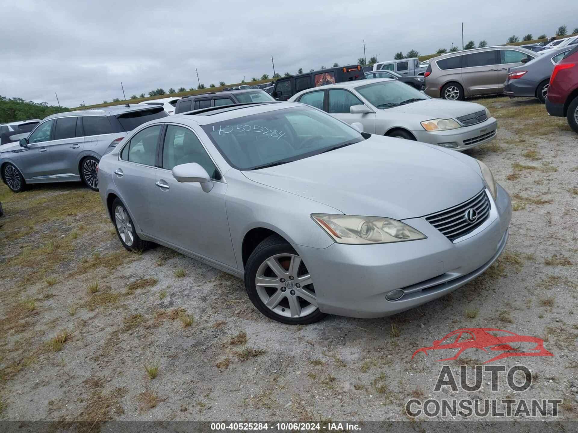 LEXUS ES 350 2009 - JTHBJ46GX92337633