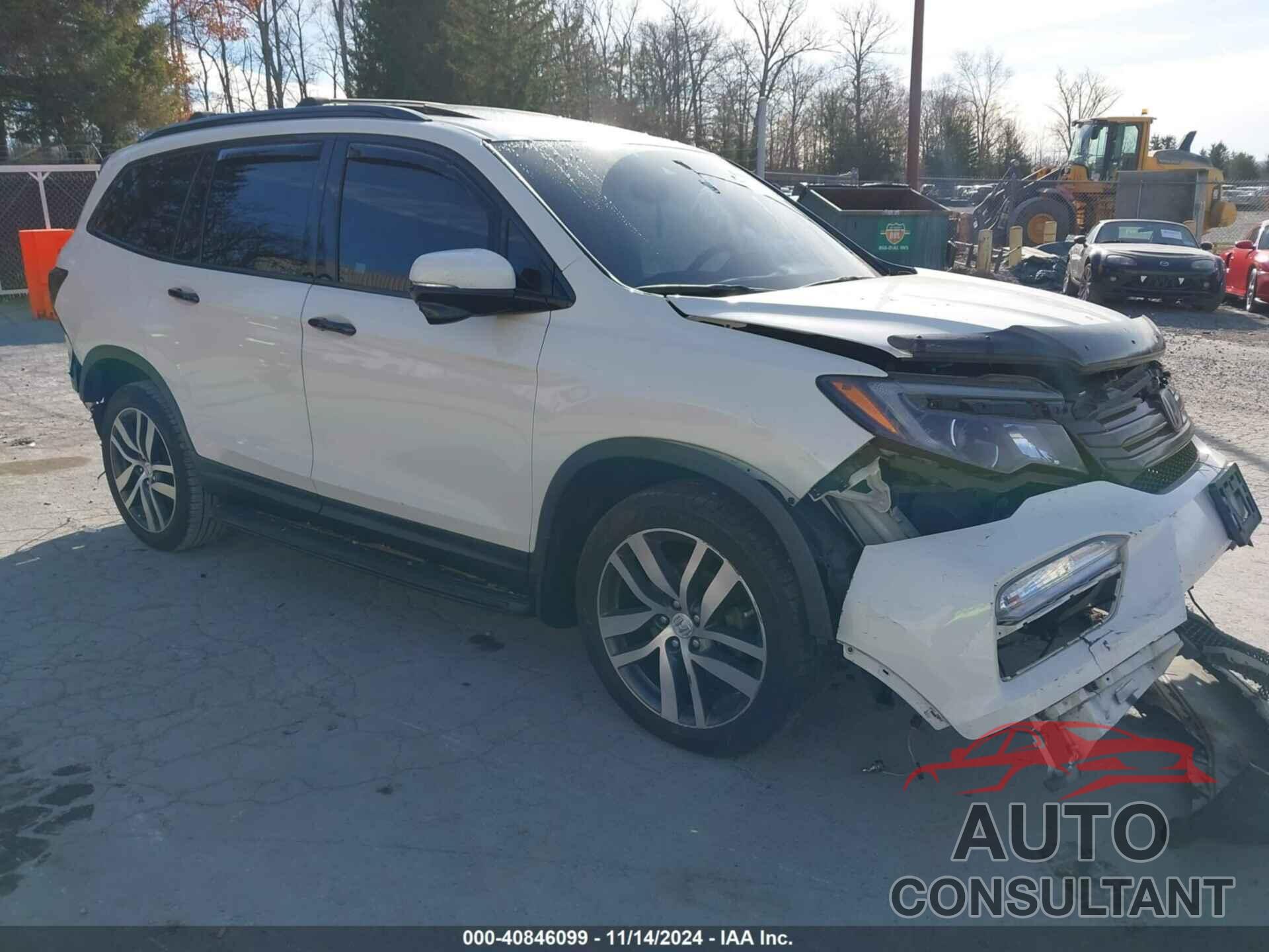 HONDA PILOT 2017 - 5FNYF6H98HB021649