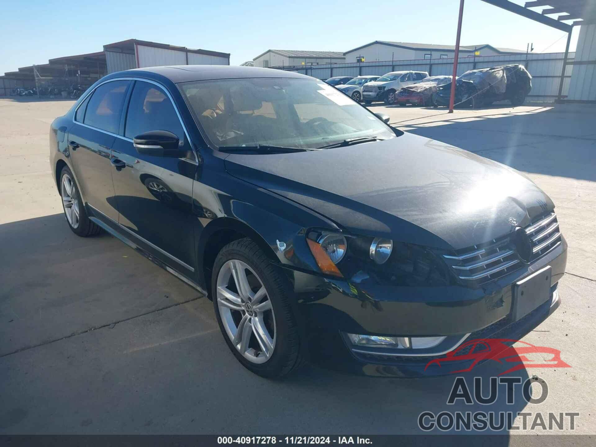 VOLKSWAGEN PASSAT 2014 - 1VWCS7A39EC080409