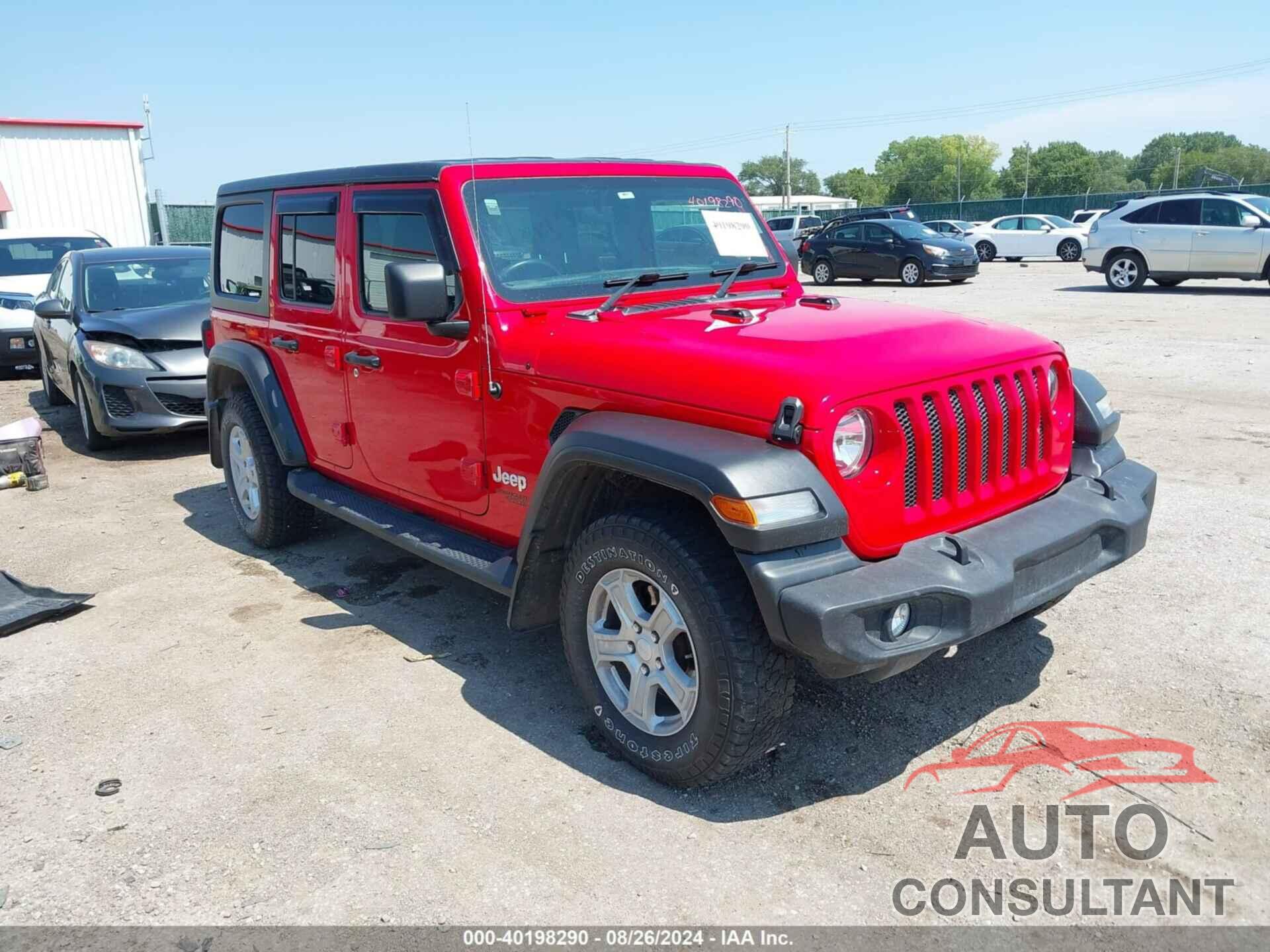 JEEP WRANGLER UNLIMITED 2021 - 1C4HJXKN3MW606106