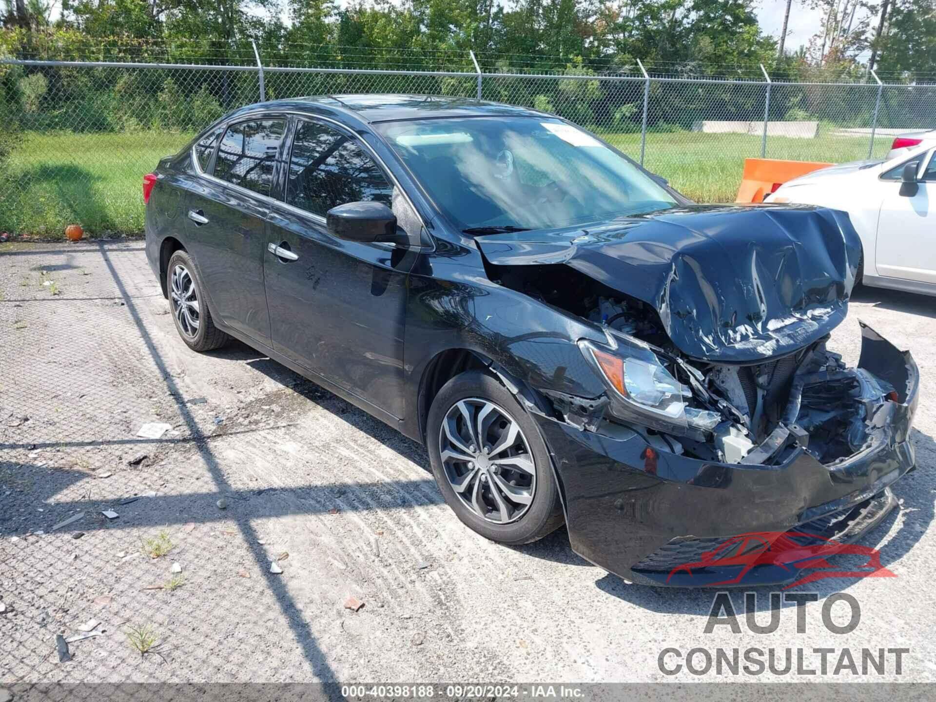 NISSAN SENTRA 2017 - 3N1AB7AP9HY280637