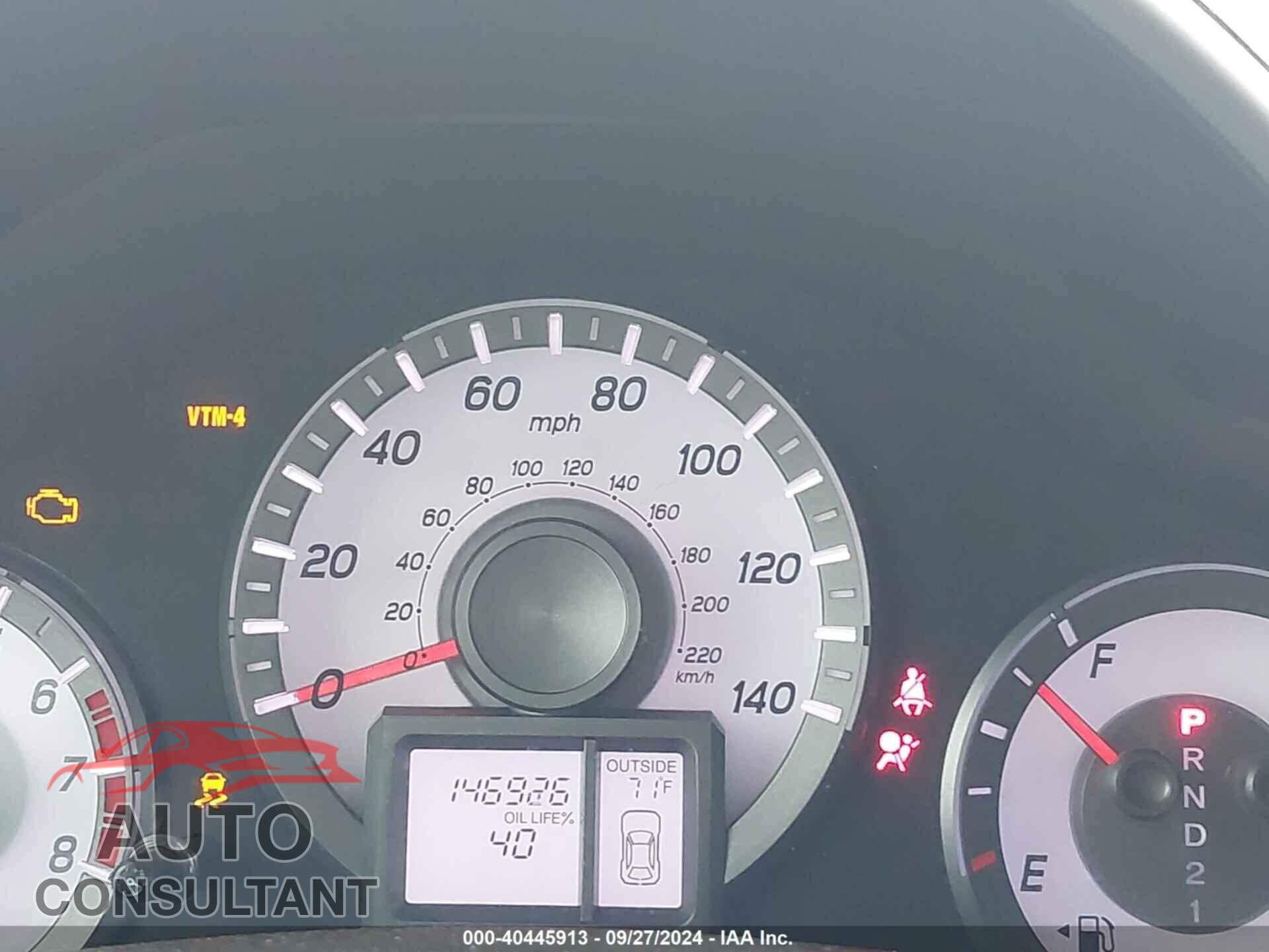 HONDA PILOT 2013 - 5FNYF4H53DB048043