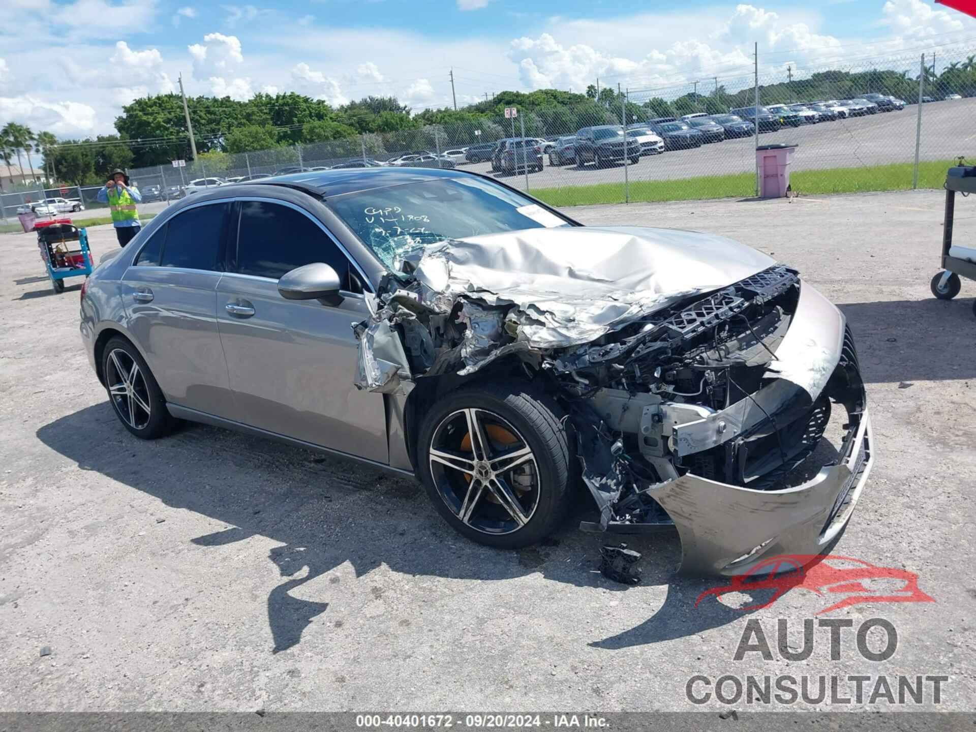 MERCEDES-BENZ A 220 2019 - WDD3G4EB7KW001808