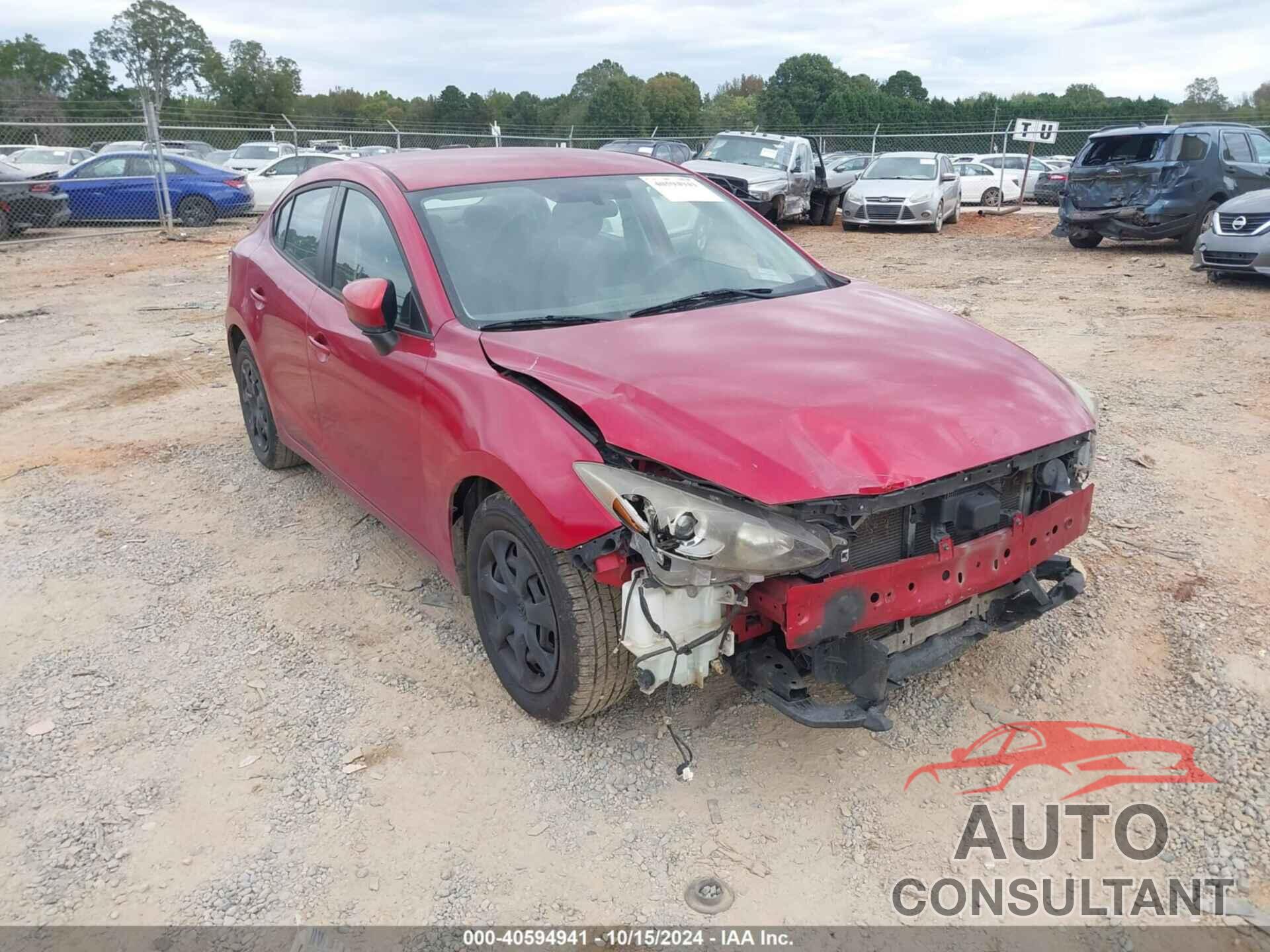 MAZDA MAZDA3 2014 - JM1BM1U70E1145907