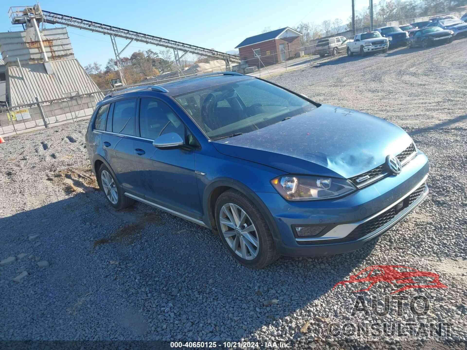 VOLKSWAGEN GOLF ALLTRACK 2017 - 3VWH17AU1HM516299