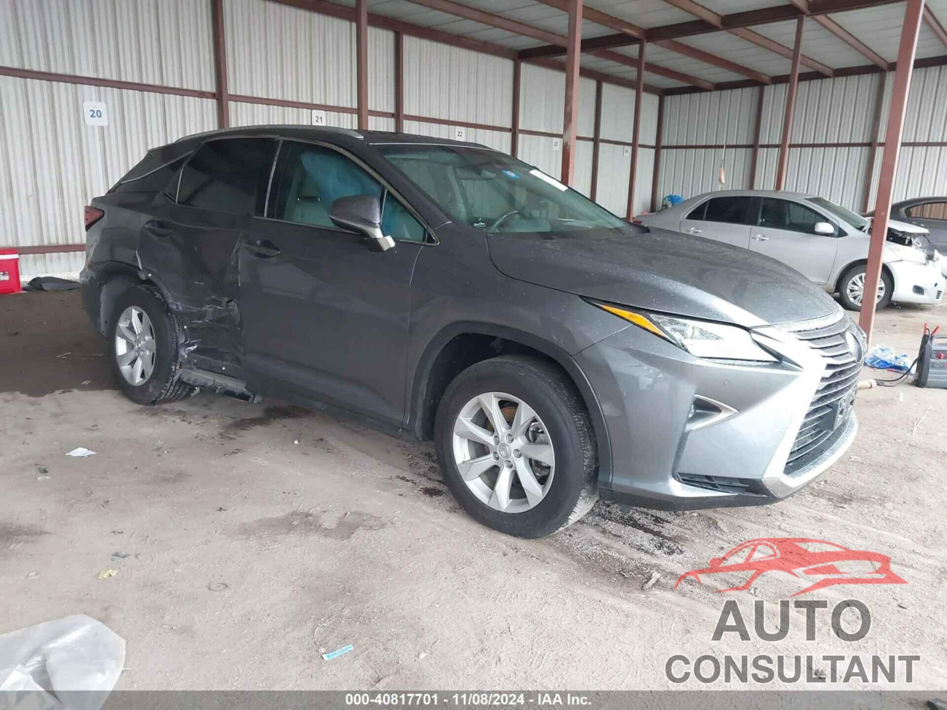 LEXUS RX 350 2017 - 2T2ZZMCA1HC034776