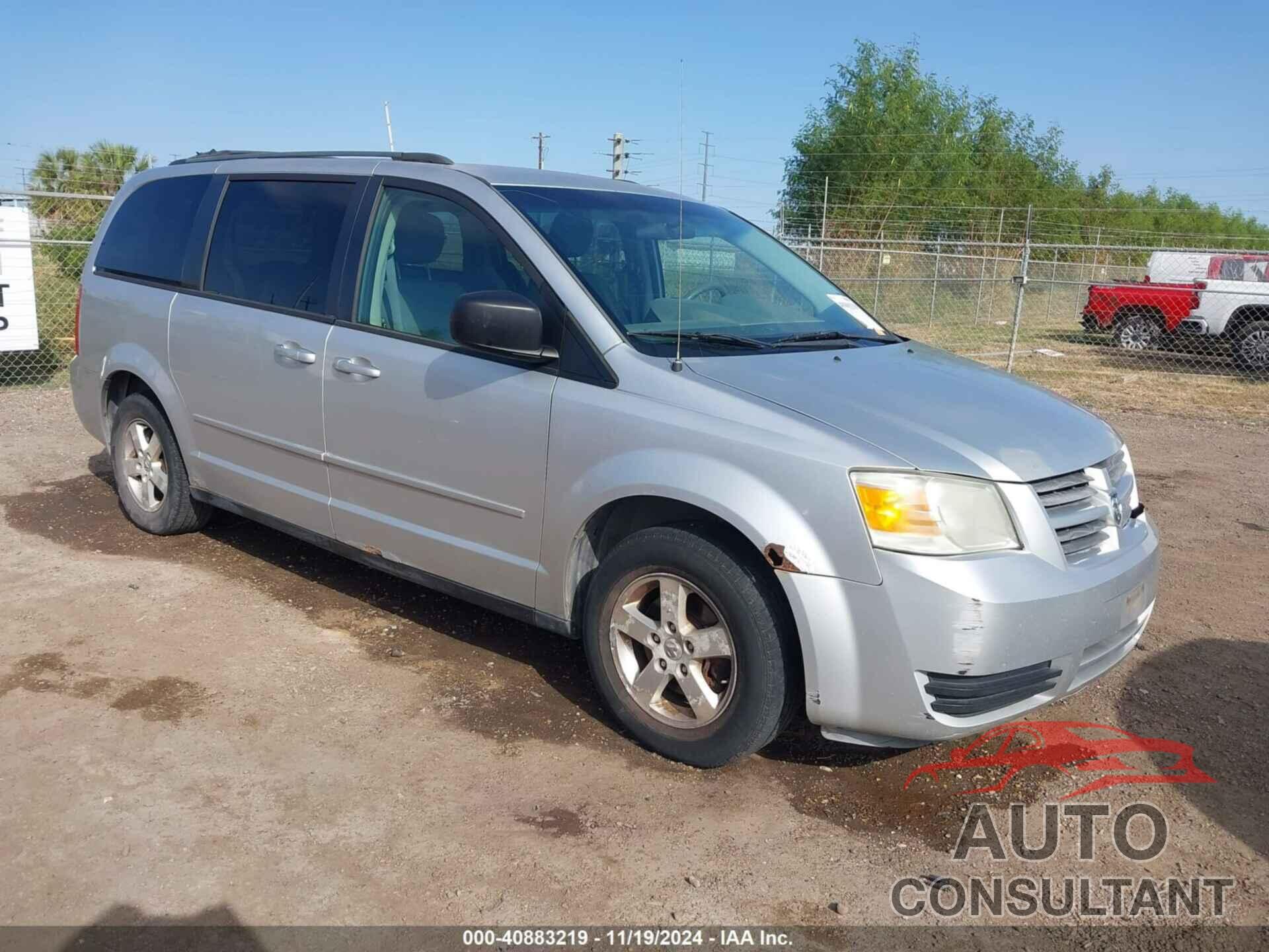 DODGE GRAND CARAVAN 2009 - 1D8HN44E99B516569