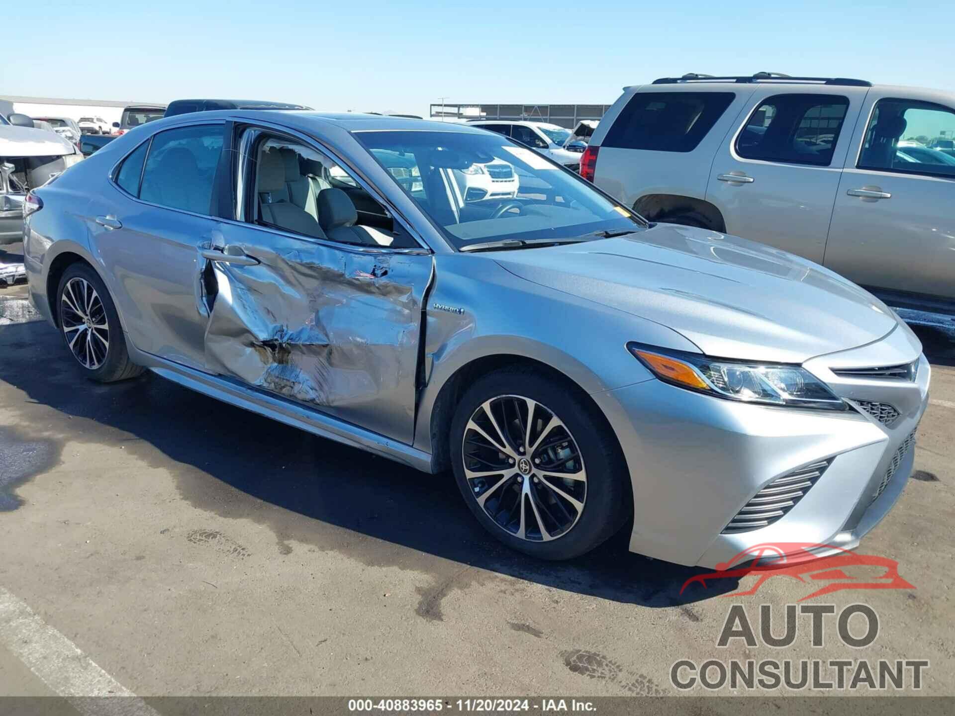 TOYOTA CAMRY 2020 - 4T1J31AK4LU544835