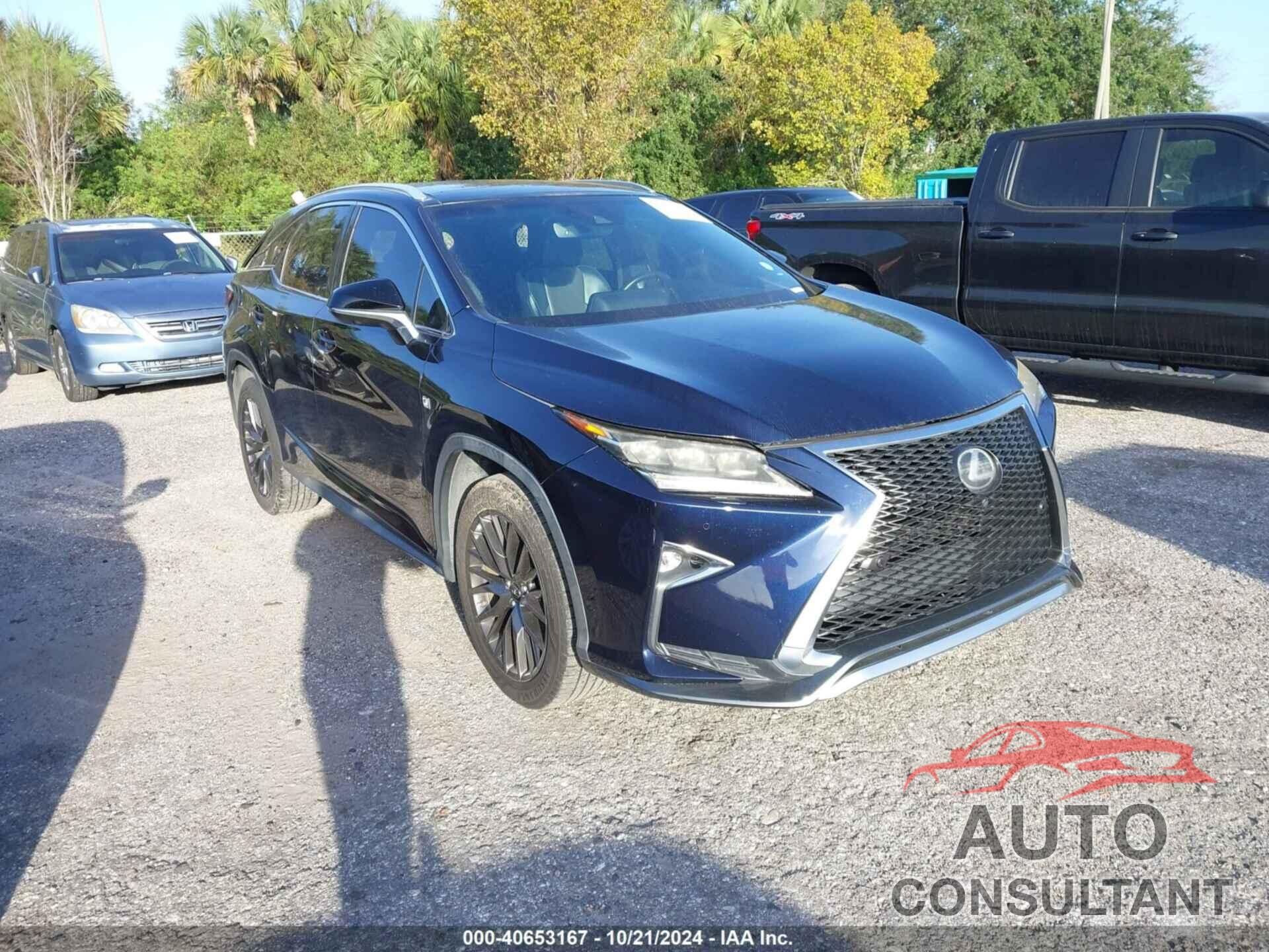 LEXUS RX 350 2016 - 2T2BZMCA5GC030830