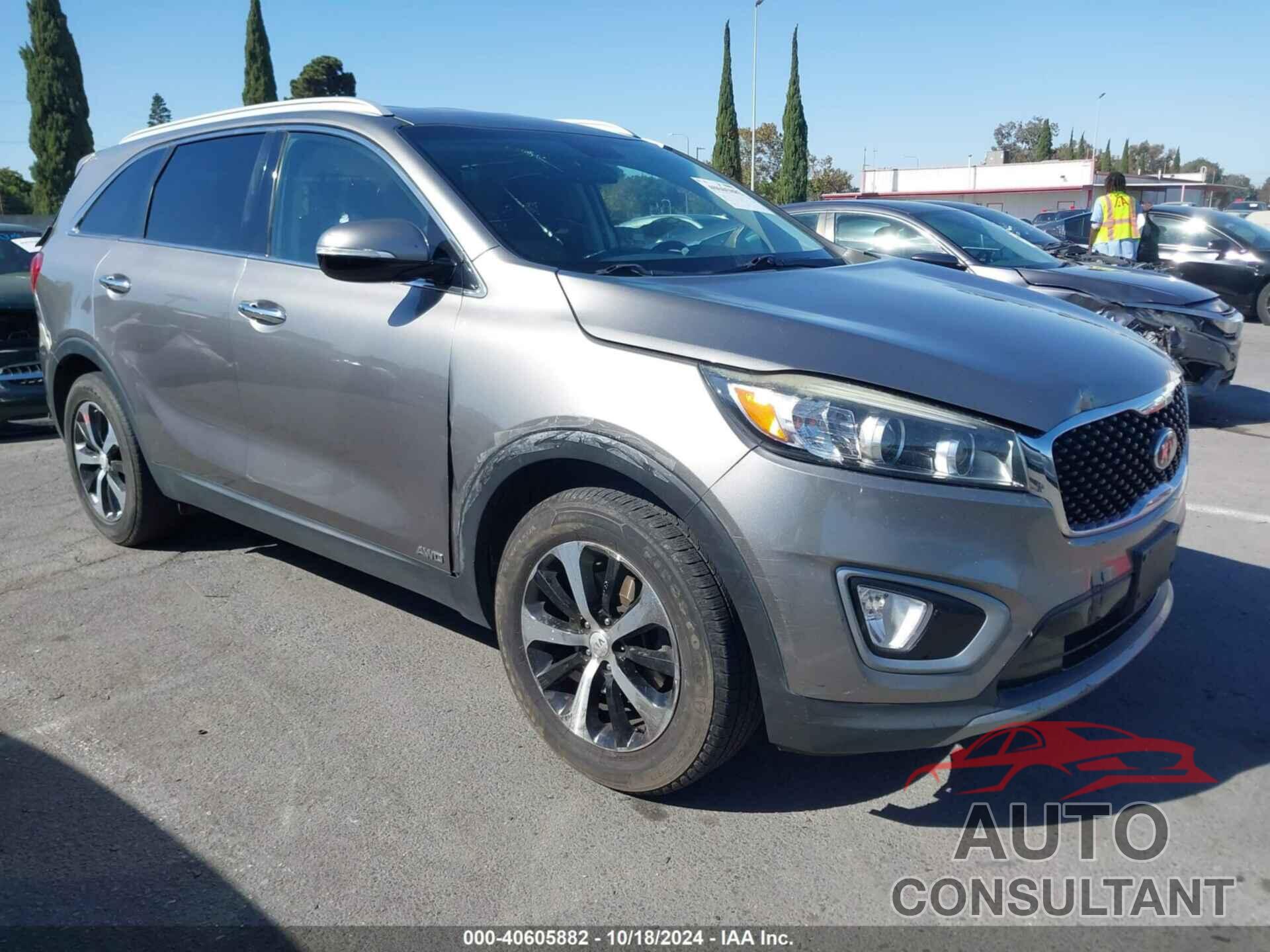 KIA SORENTO 2017 - 5XYPHDA1XHG296768