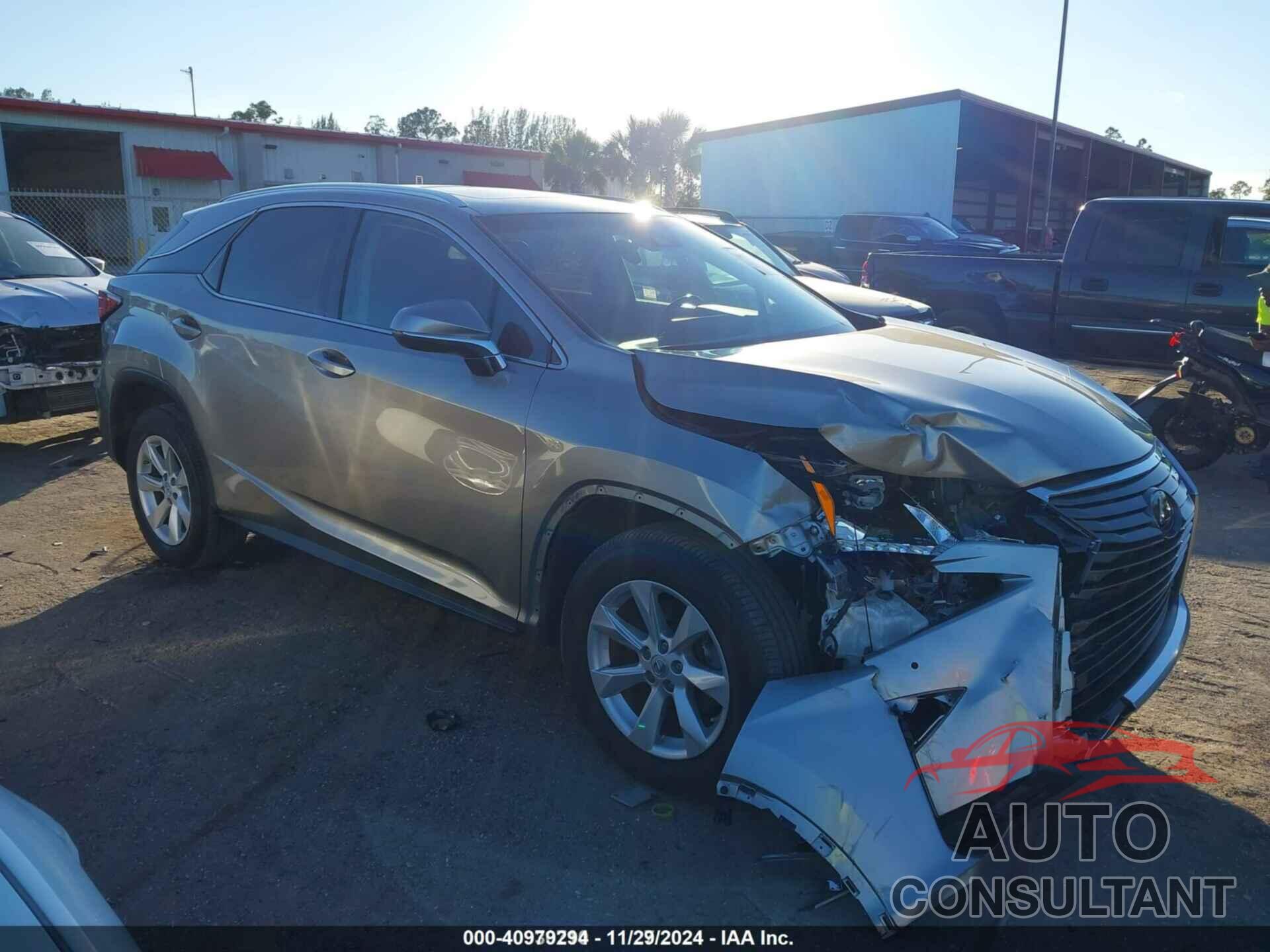 LEXUS RX 350 2017 - 2T2BZMCAXHC126857