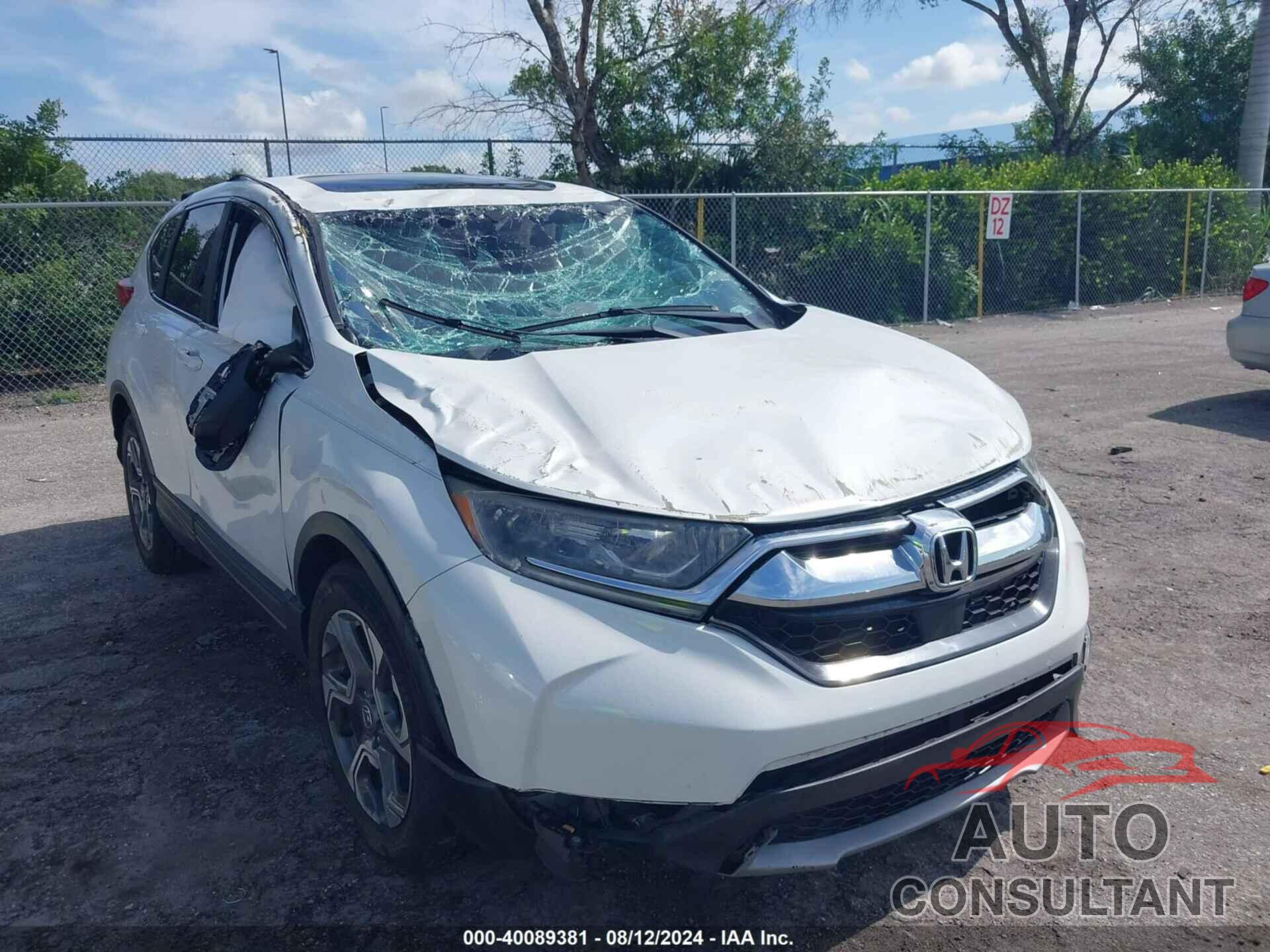 HONDA CR-V 2019 - 7FARW1H53KE009313